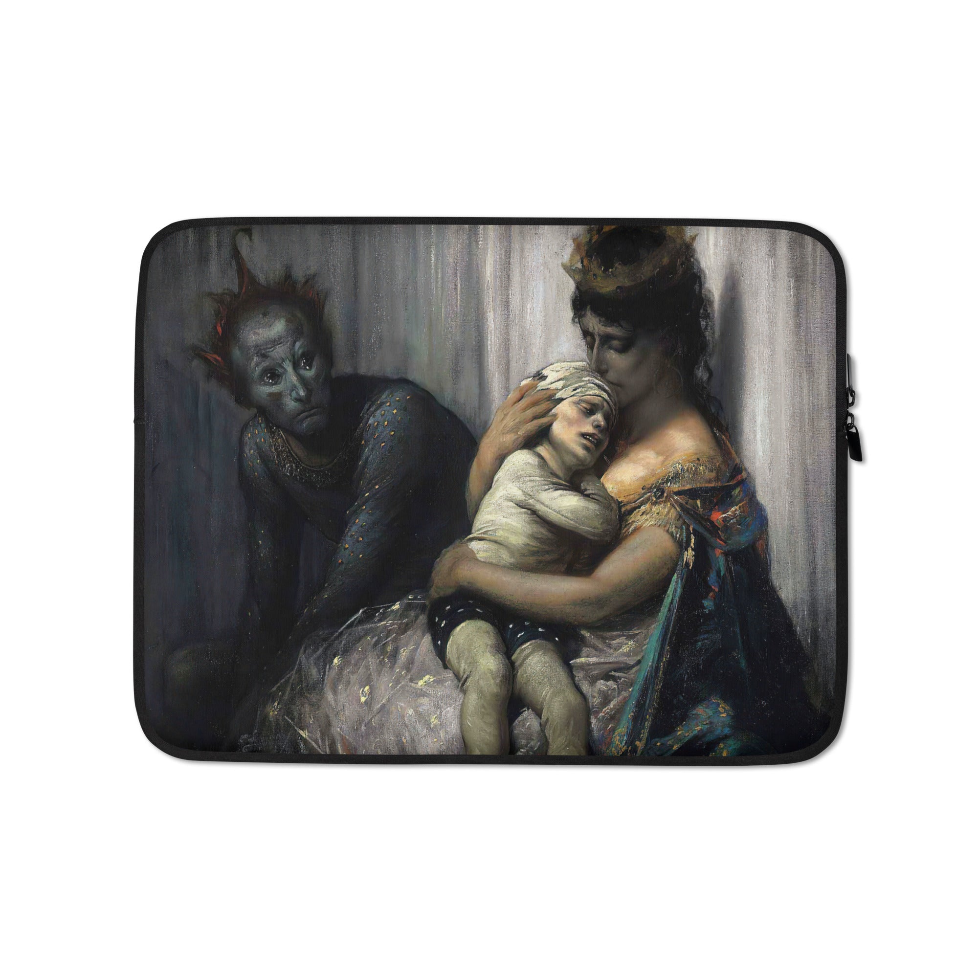 Laptop Sleeve Gustave Dore La Famille du Saltimbanque lenfant Blesse