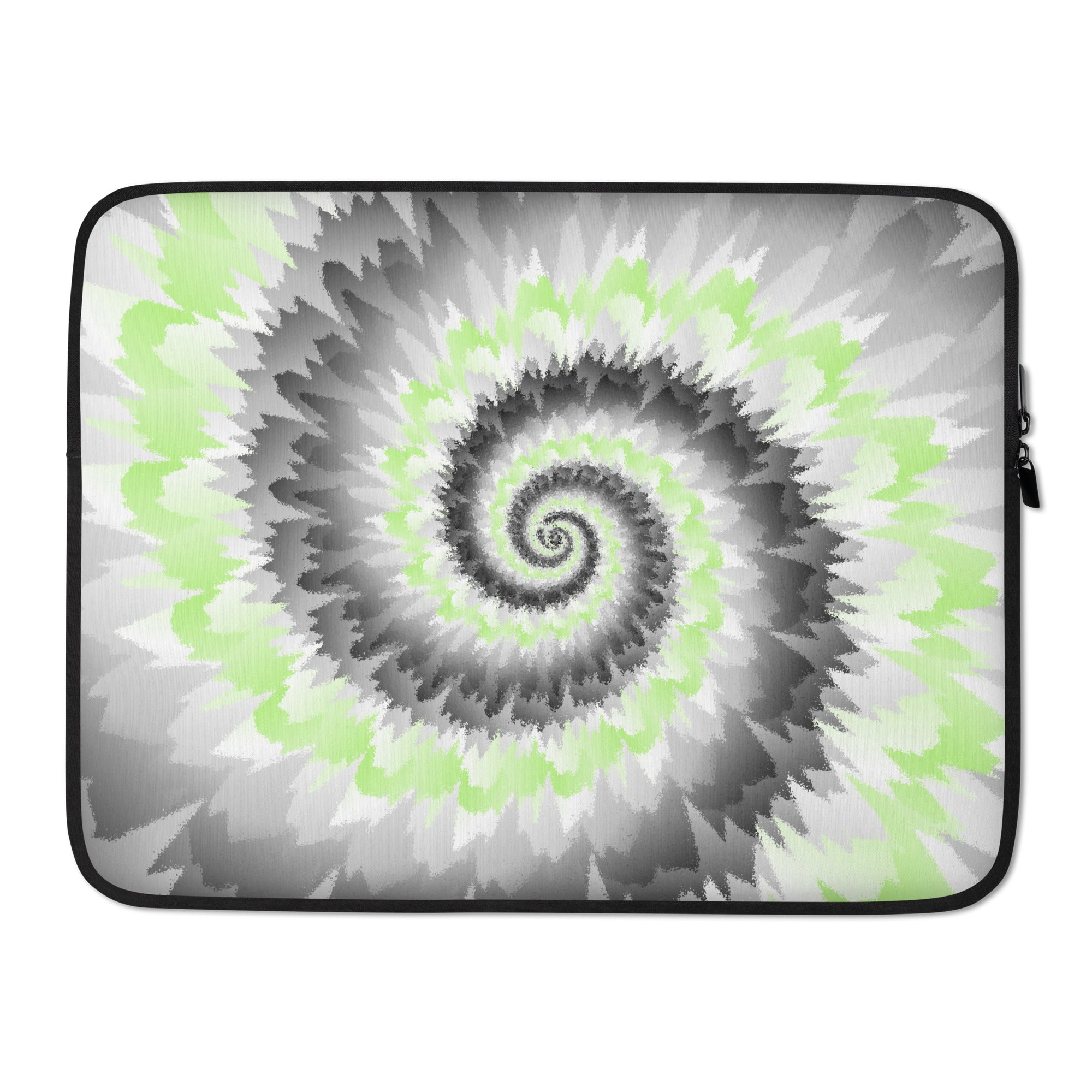 Laptop Sleeve Tie Dye Spiral Agender