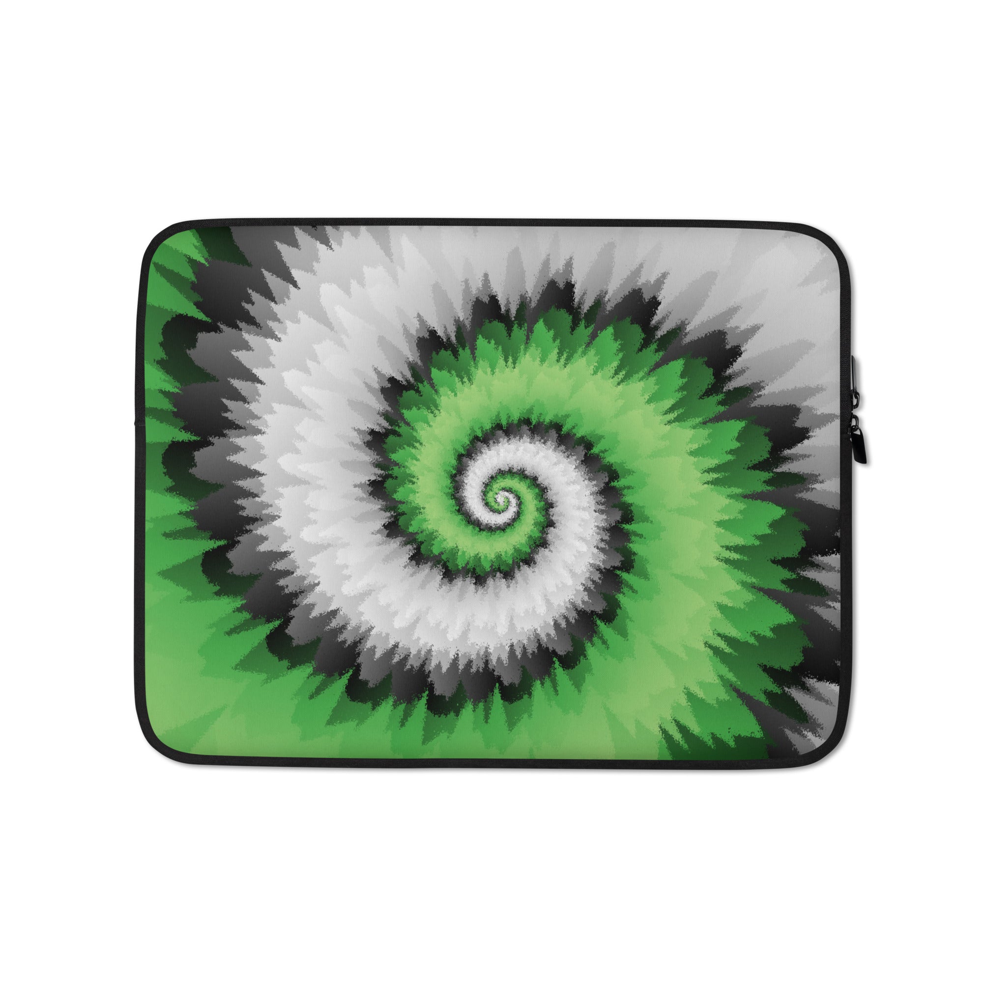 Laptop Sleeve Tie Dye Spiral Aromantic