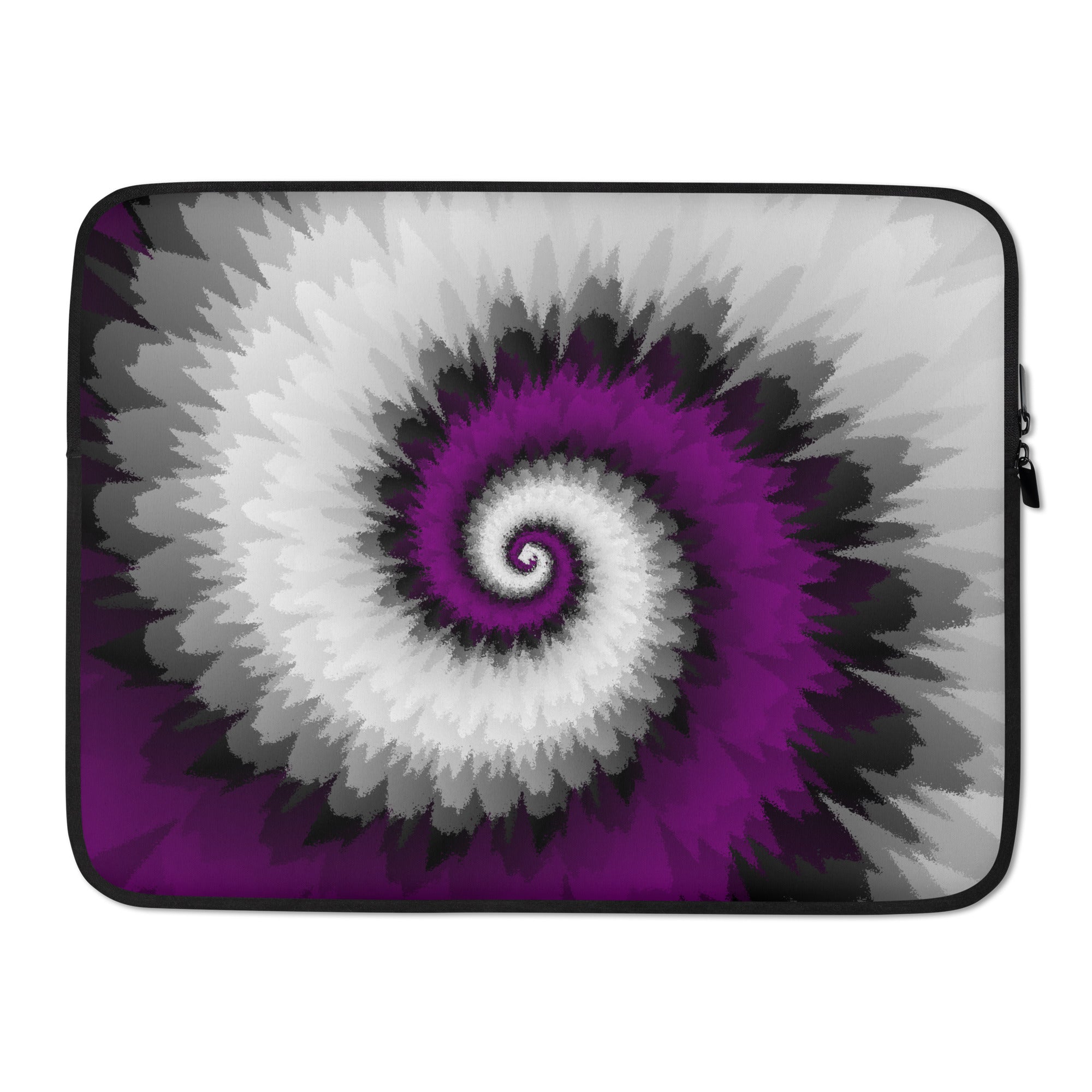 Laptop Sleeve Tie Dye Spiral Asexual