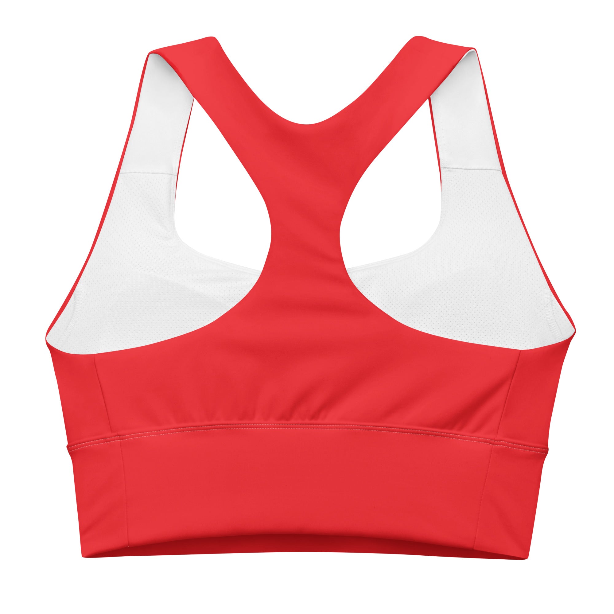 Longline sports bra Alizarin