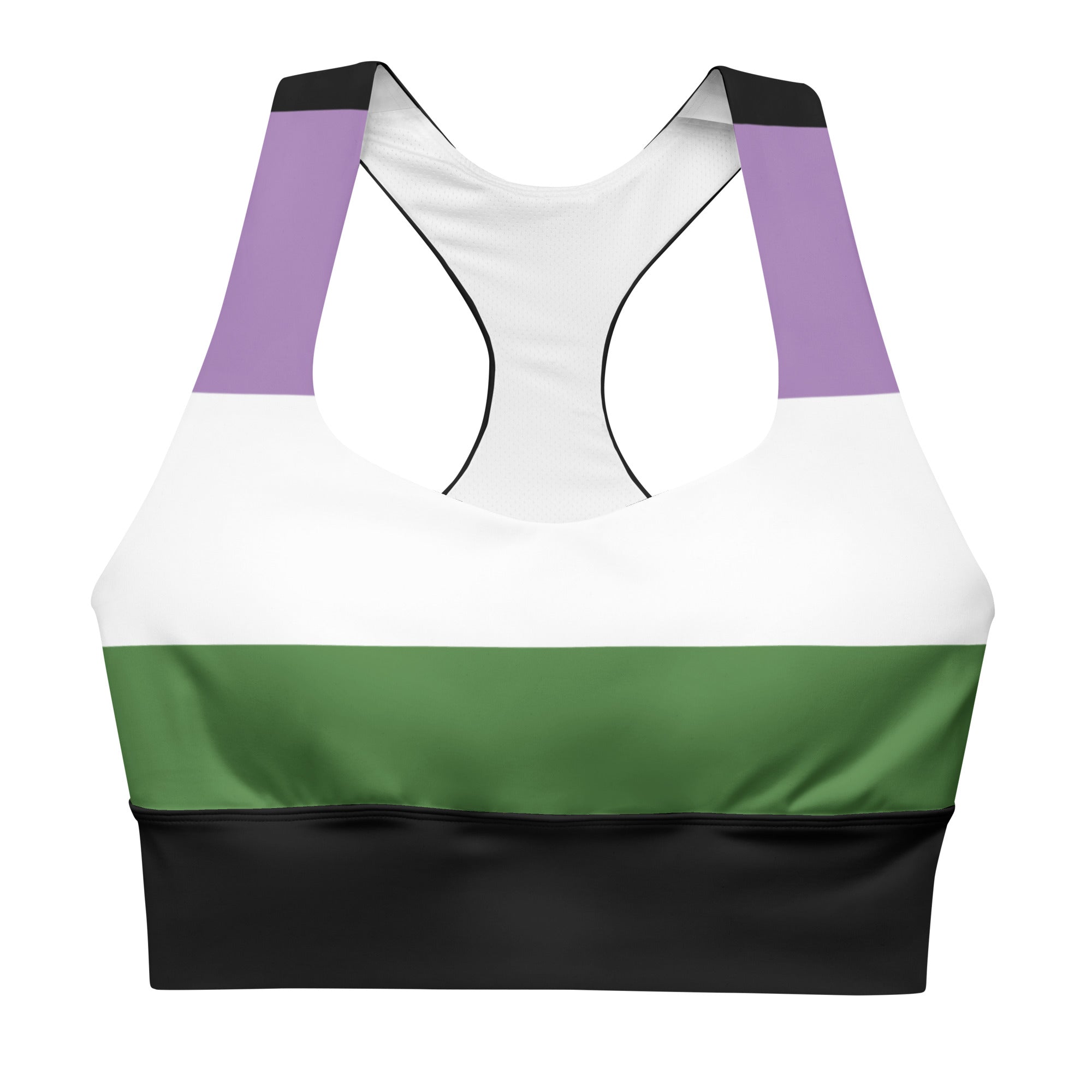 Longline sports bra Genderqueer