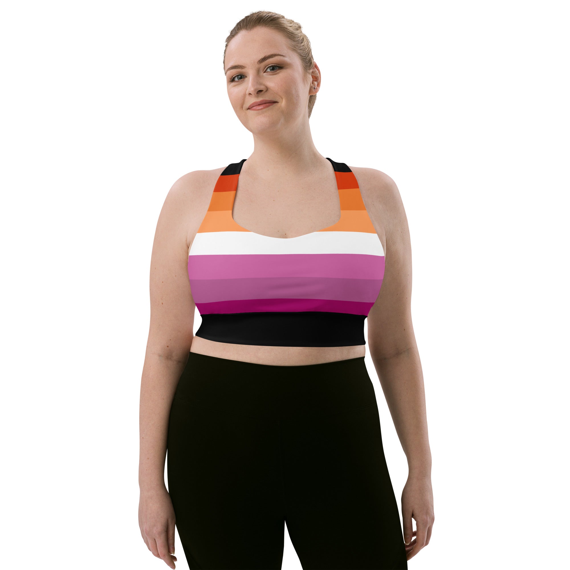 Longline sports bra Lesbian
