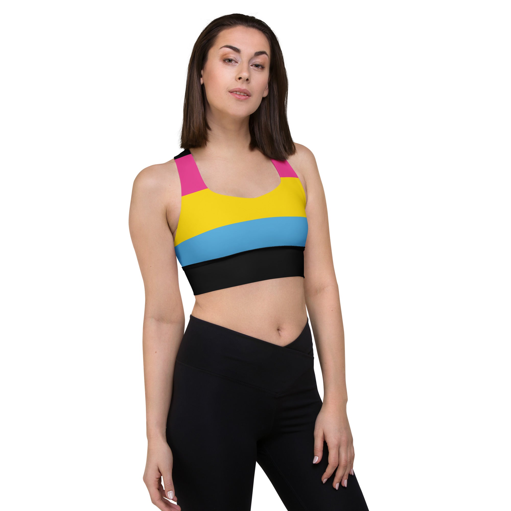 Longline sports bra Pansexual