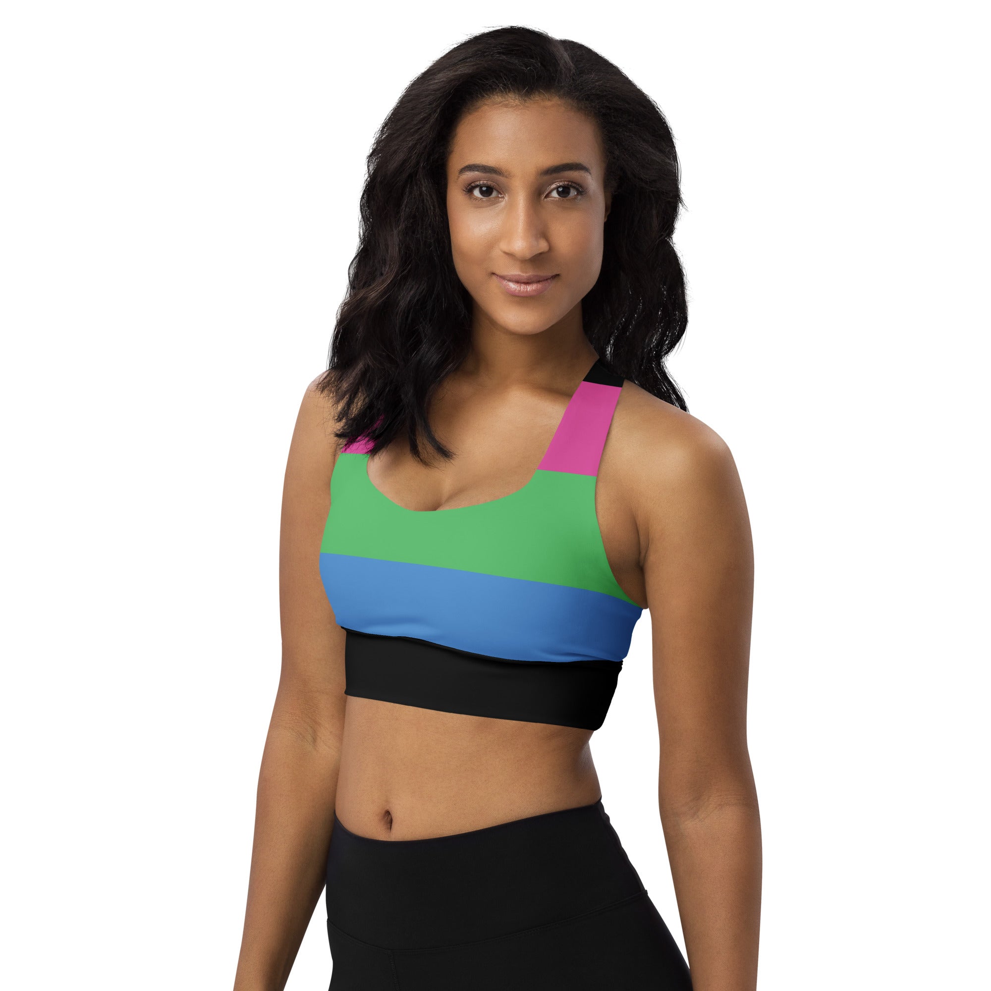 Longline sports bra Polysexual