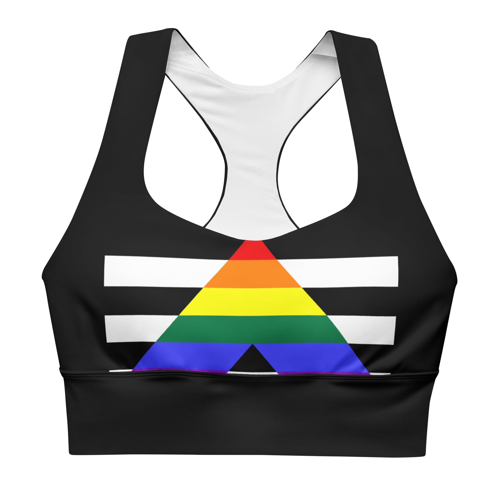 Longline sports bra Straight ally