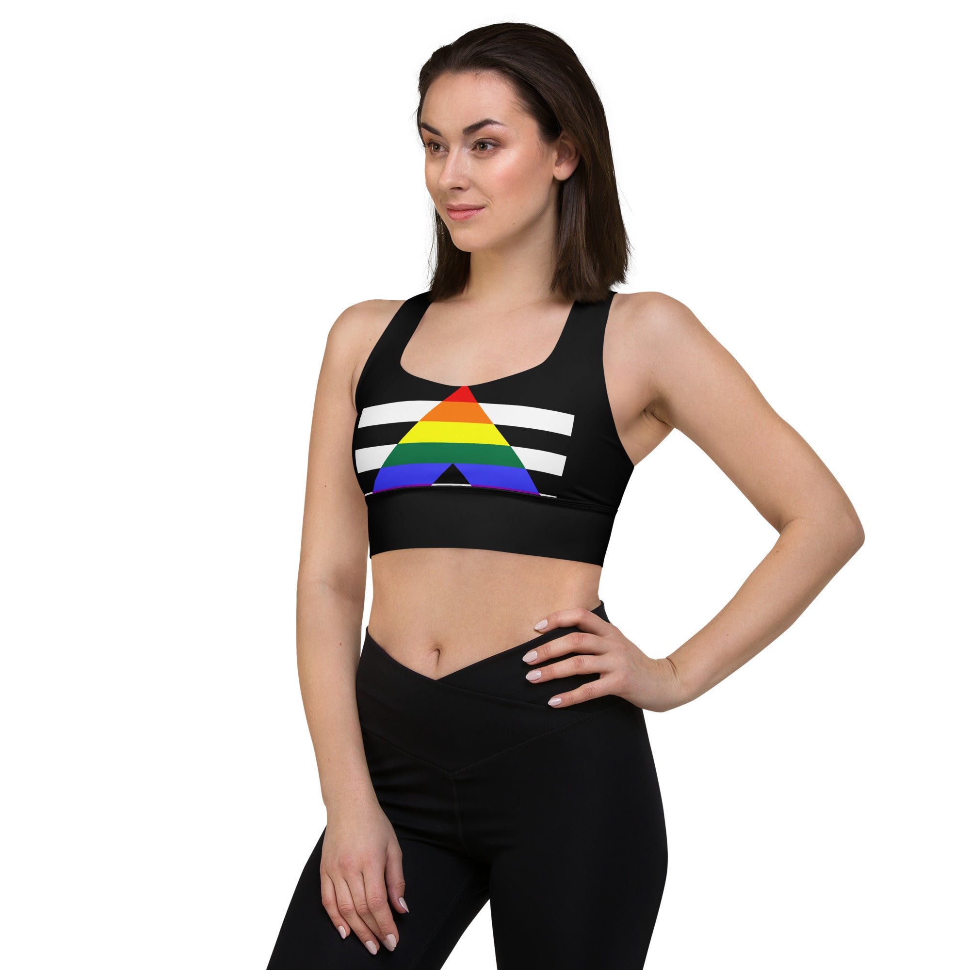 Longline sports bra Straight ally