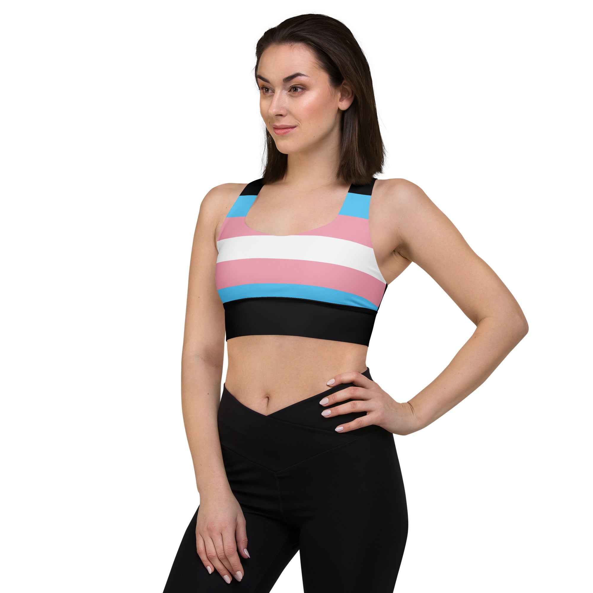 Longline sports bra Transgender