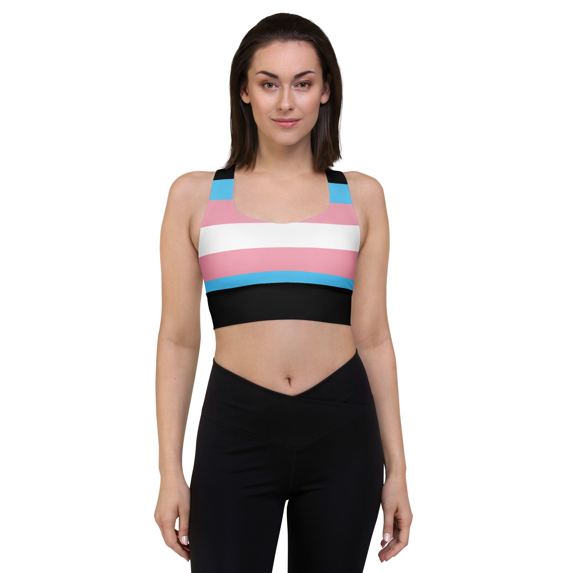 Longline sports bra Transgender