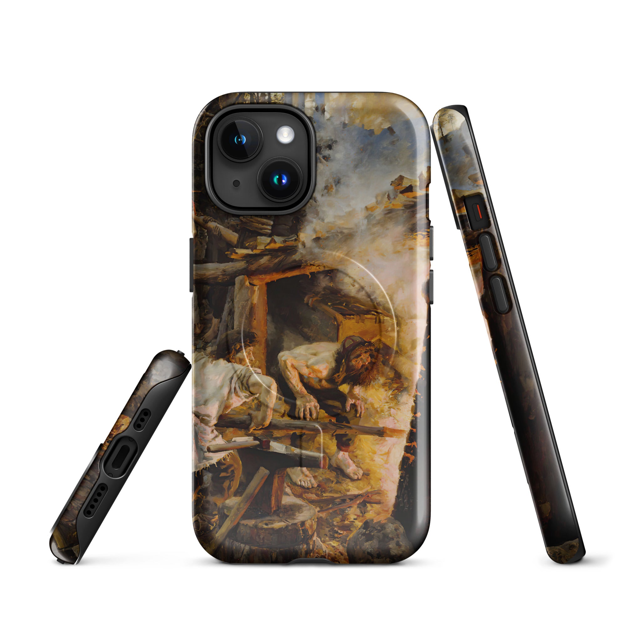 MagSafe® tough case for iPhone® Akseli Gallen Kallela The Forging Of The Sampo