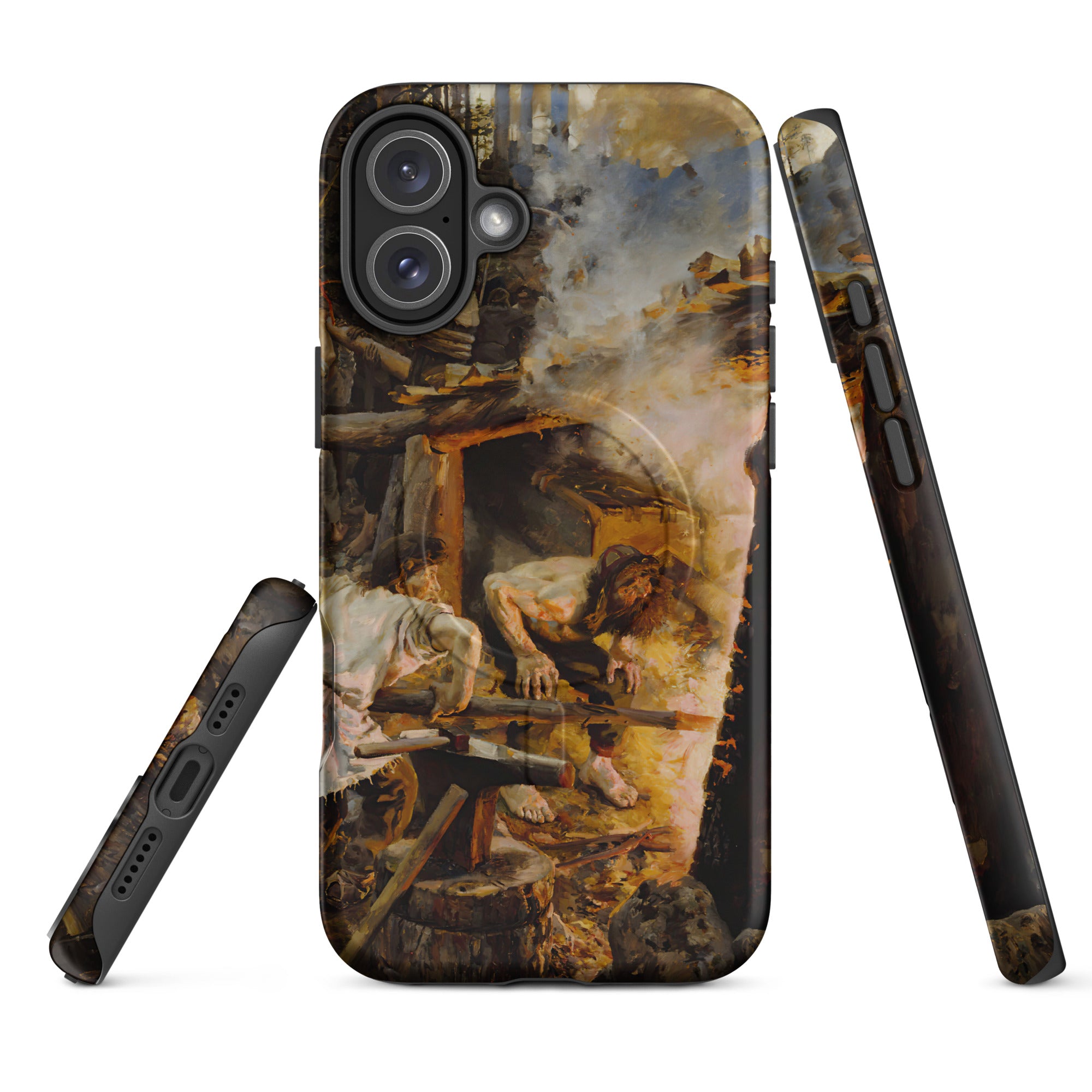 MagSafe® tough case for iPhone® Akseli Gallen Kallela The Forging Of The Sampo