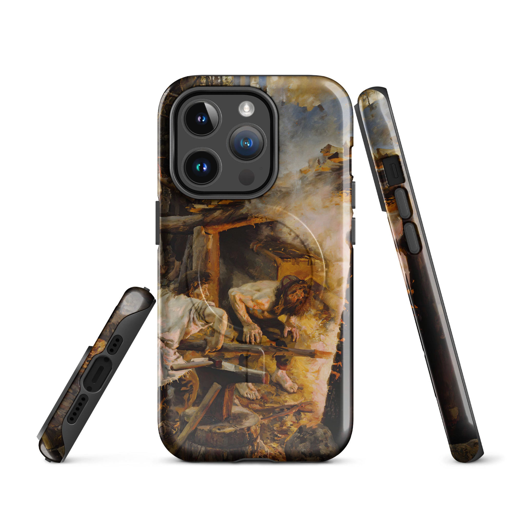 MagSafe® tough case for iPhone® Akseli Gallen Kallela The Forging Of The Sampo