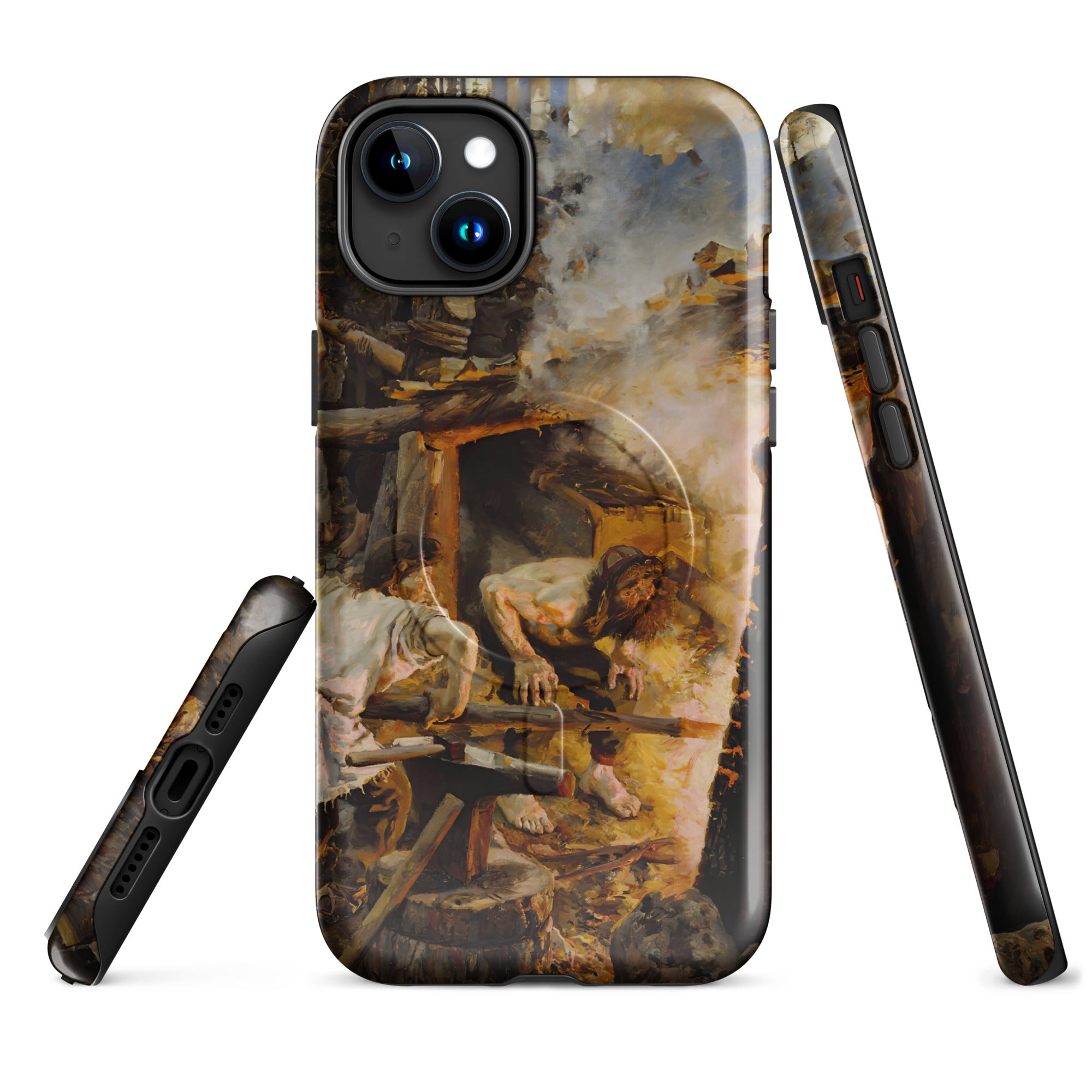 MagSafe® tough case for iPhone® Akseli Gallen Kallela The Forging Of The Sampo