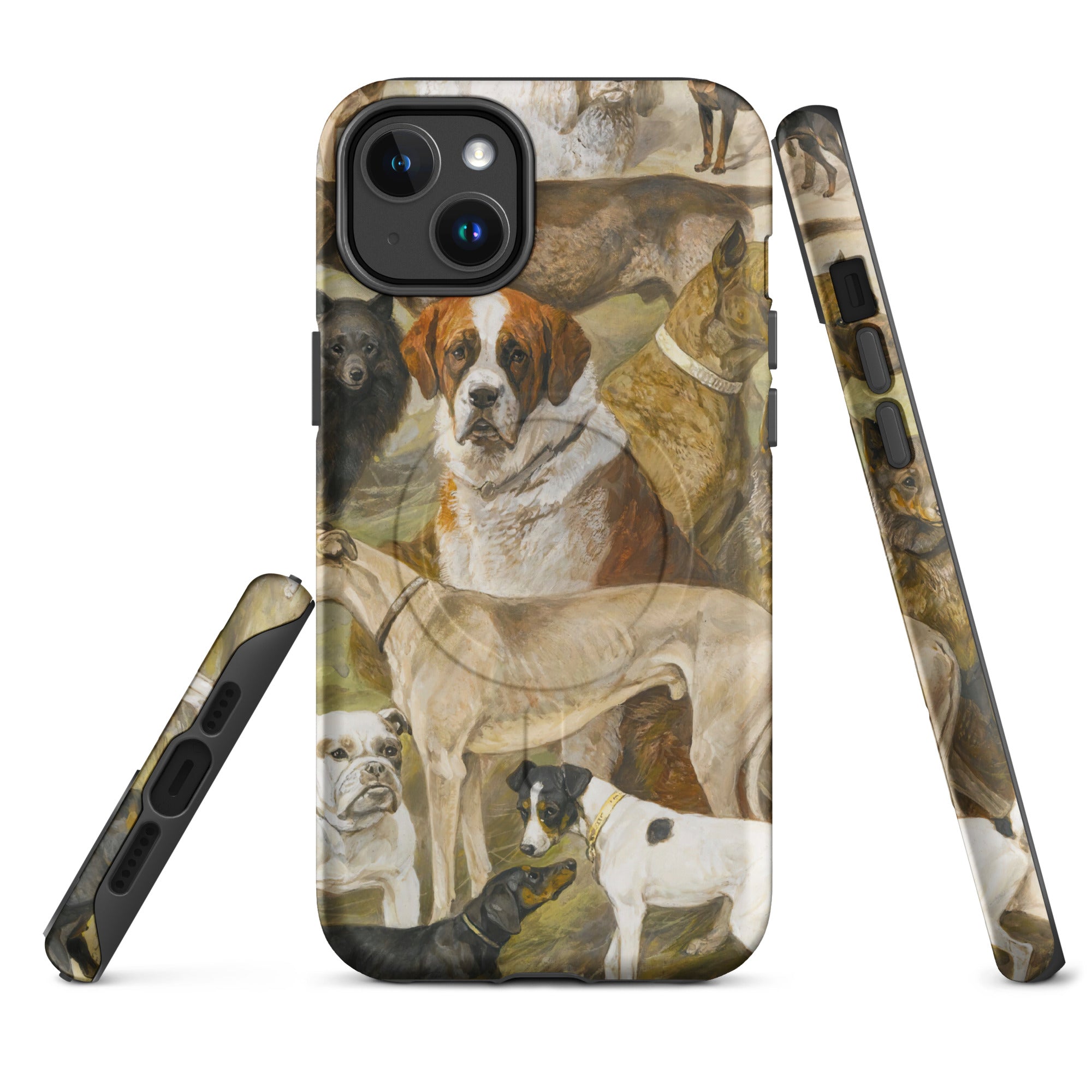 MagSafe® tough case for iPhone® August Specht Dog Studies