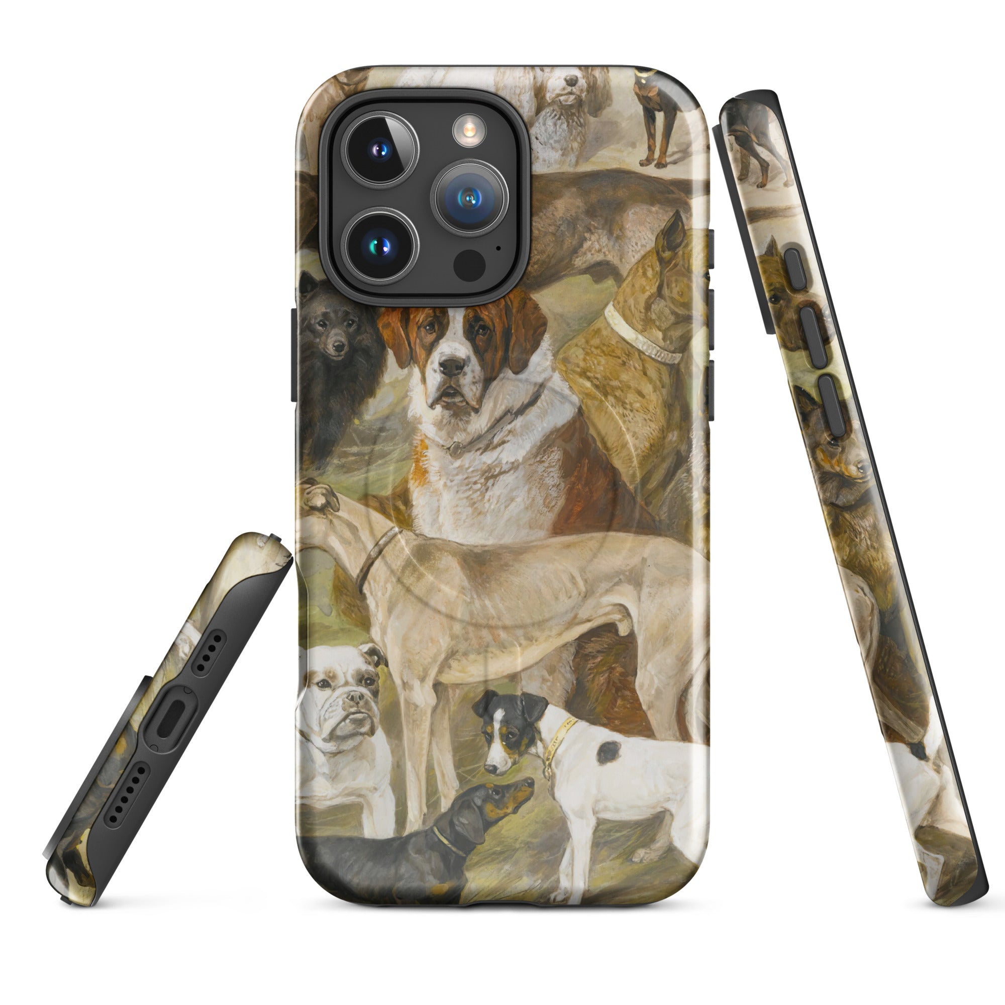 MagSafe® tough case for iPhone® August Specht Dog Studies