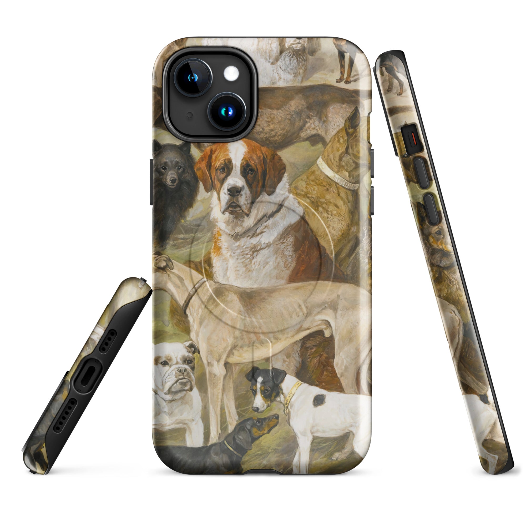 MagSafe® tough case for iPhone® August Specht Dog Studies