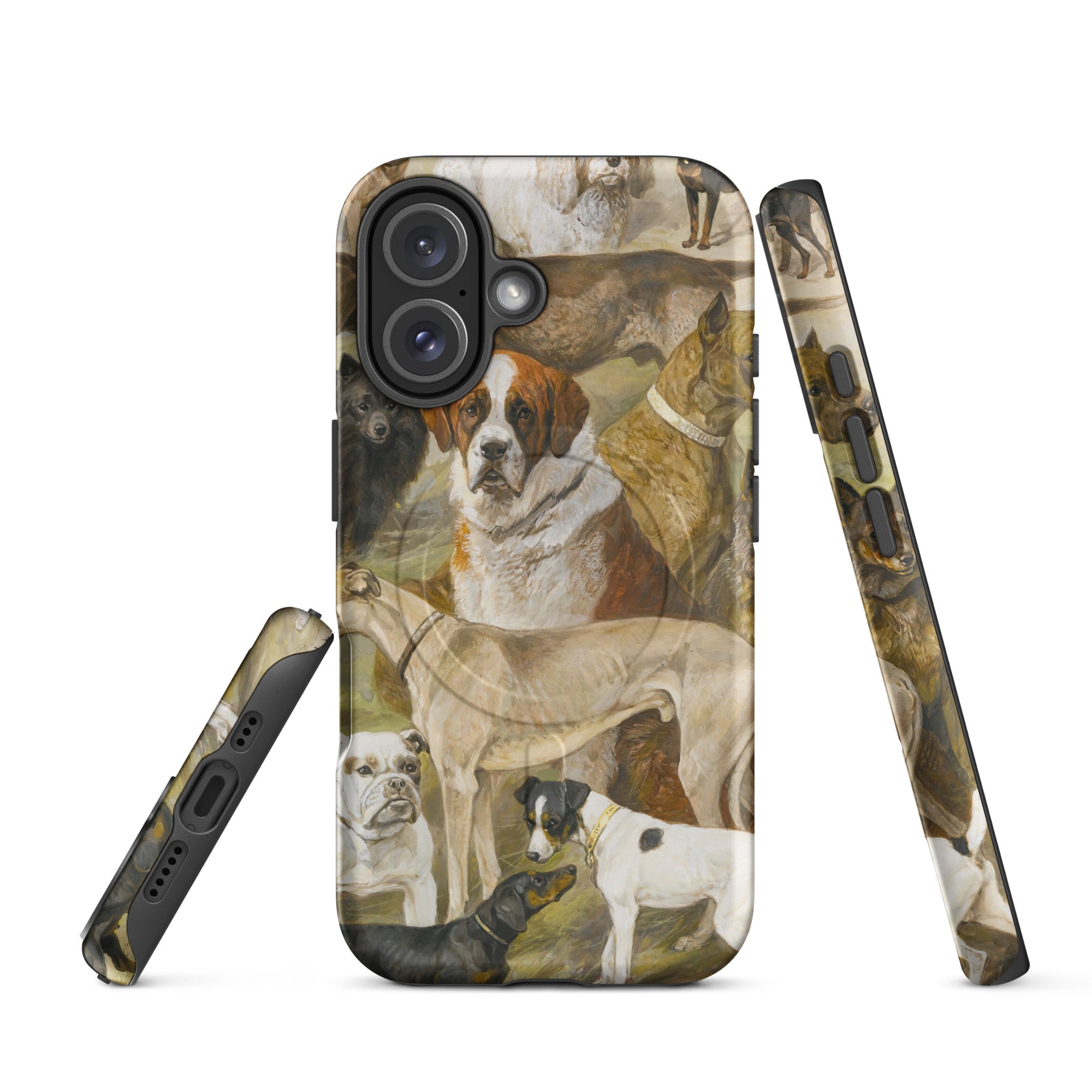 MagSafe® tough case for iPhone® August Specht Dog Studies