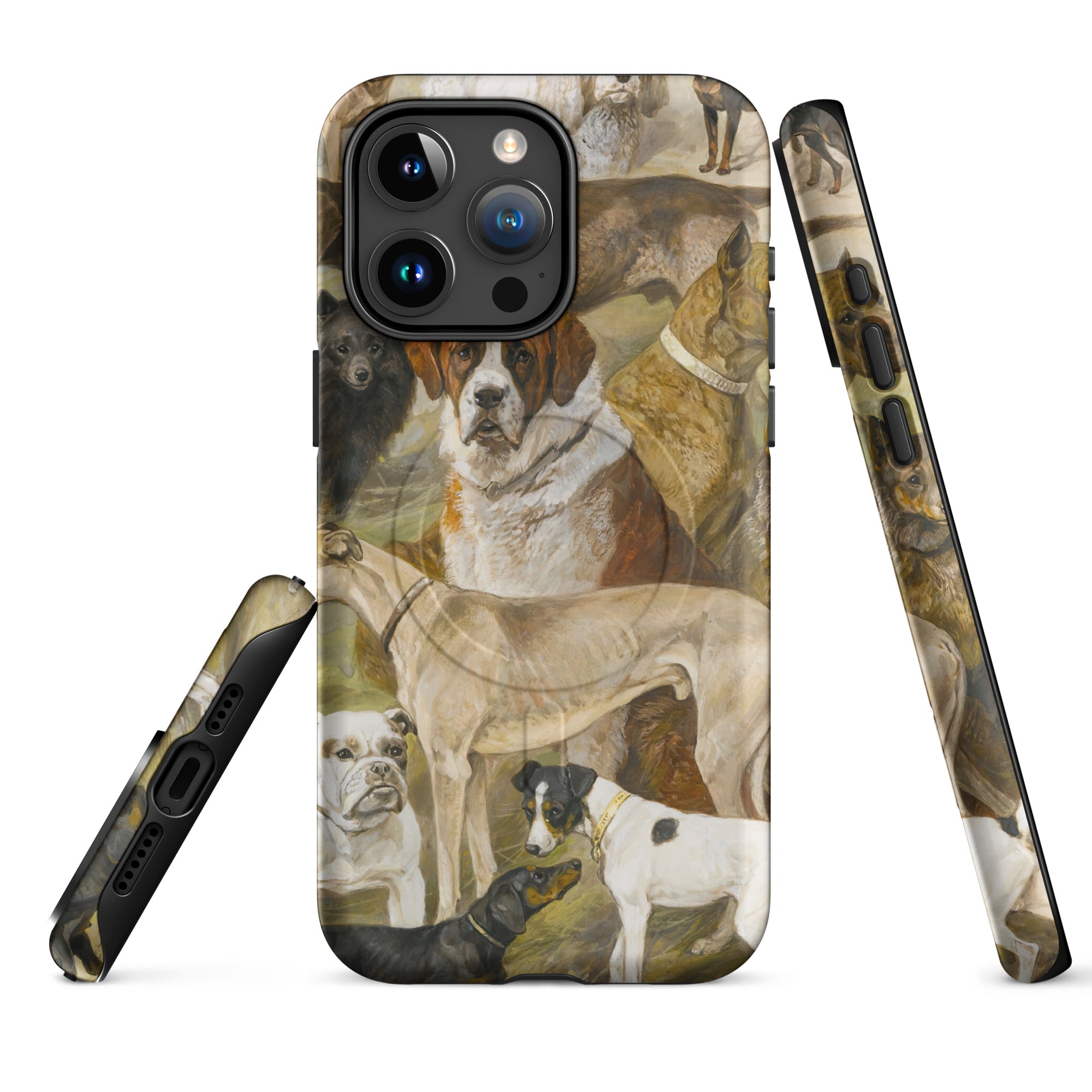 MagSafe® tough case for iPhone® August Specht Dog Studies