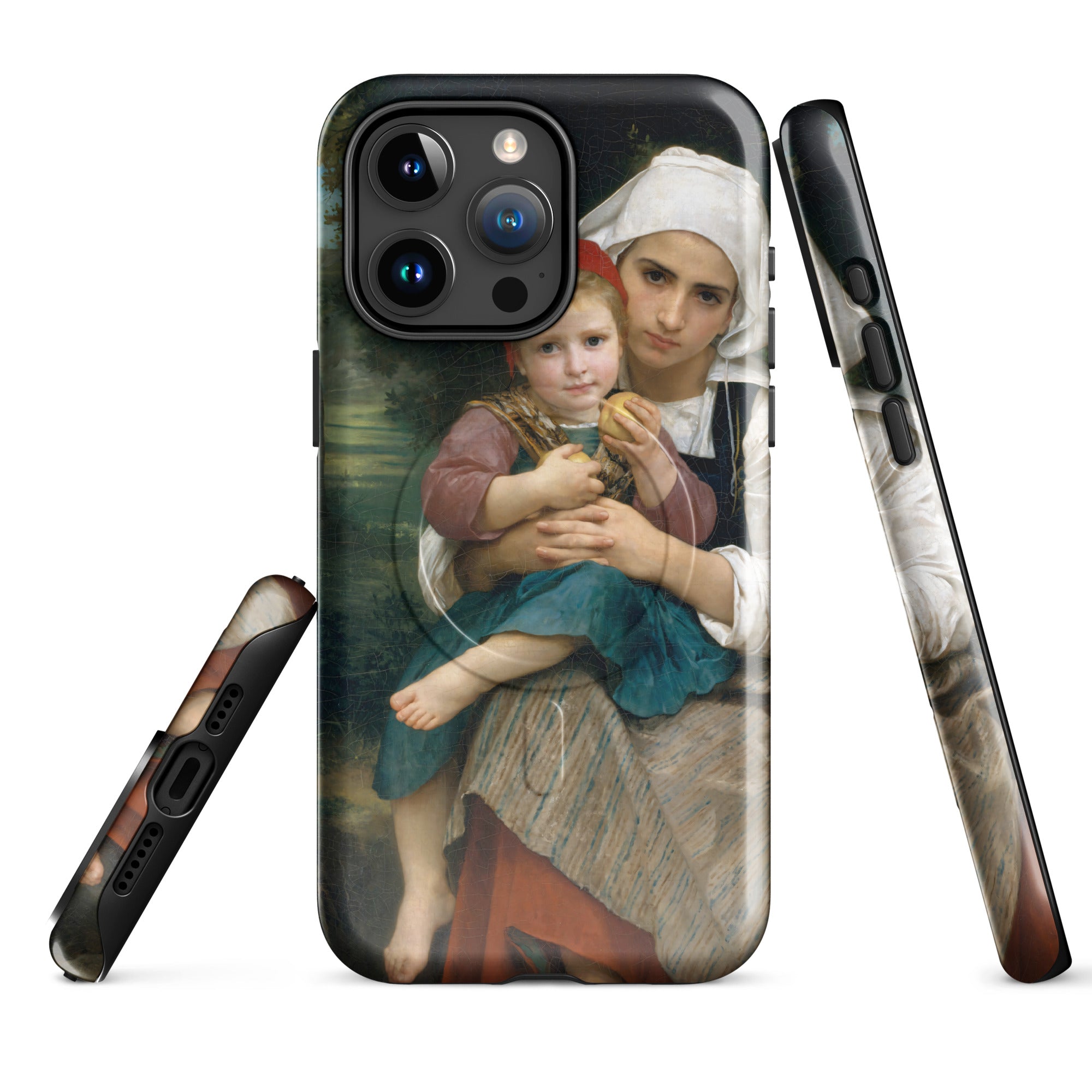 MagSafe® Tough case for iPhone® Breton Brother and Sister