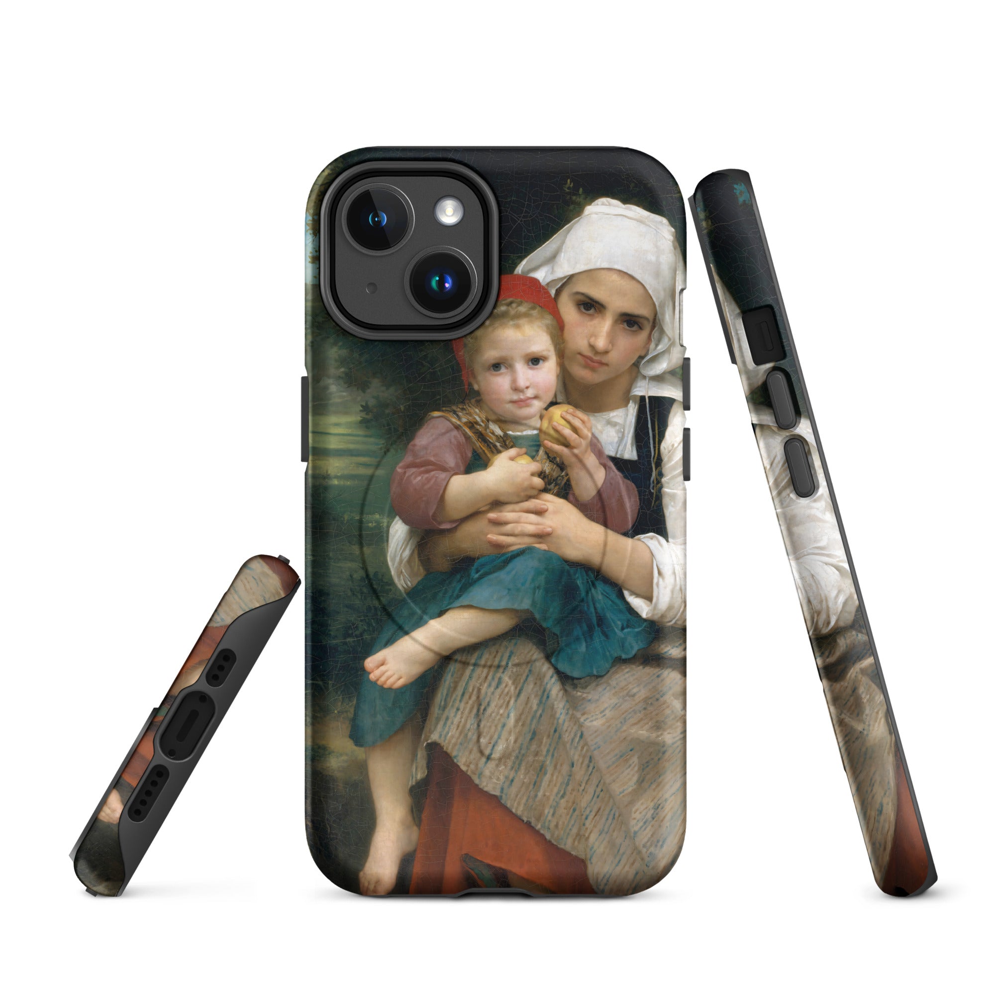 MagSafe® Tough case for iPhone® Breton Brother and Sister