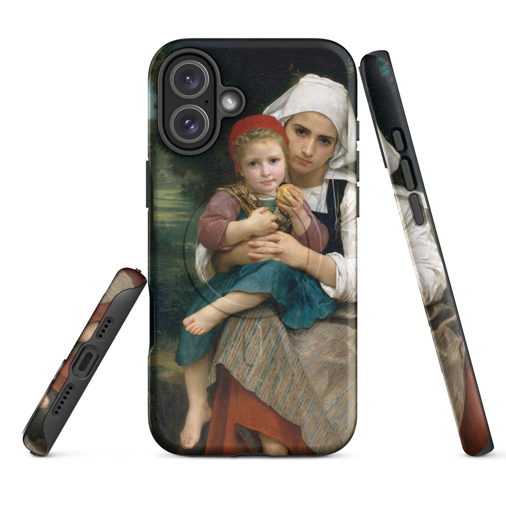 MagSafe® Tough case for iPhone® Breton Brother and Sister