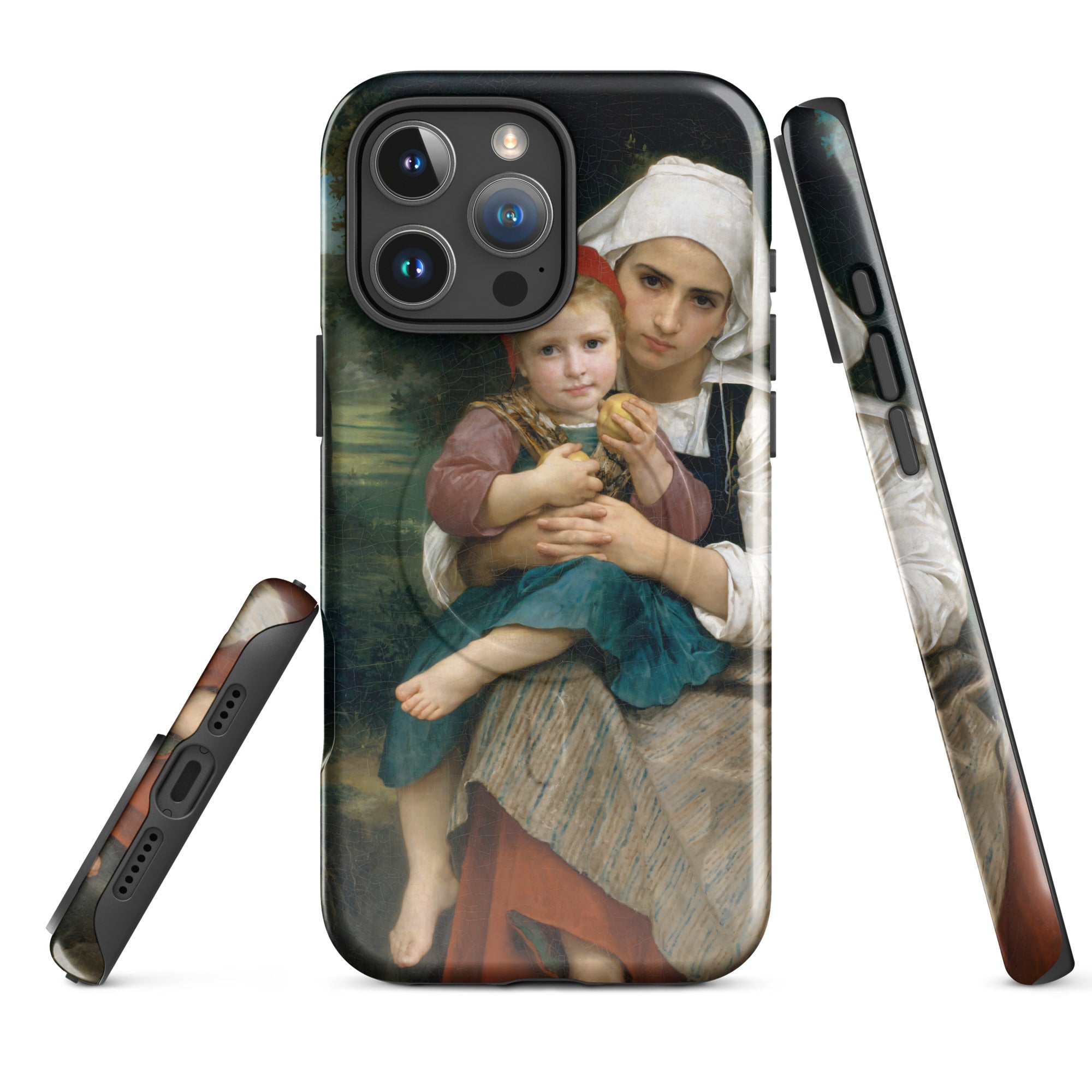 MagSafe® Tough case for iPhone® Breton Brother and Sister