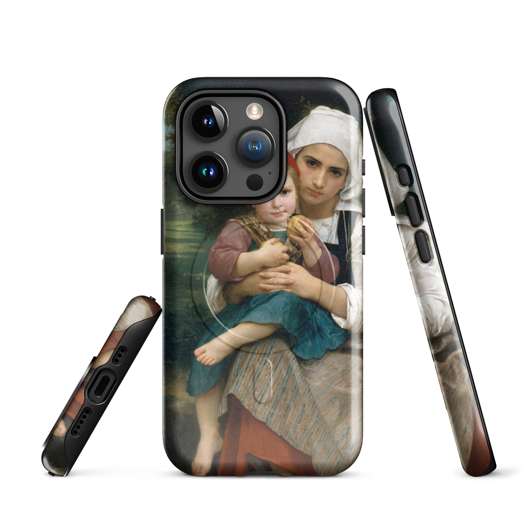 MagSafe® Tough case for iPhone® Breton Brother and Sister