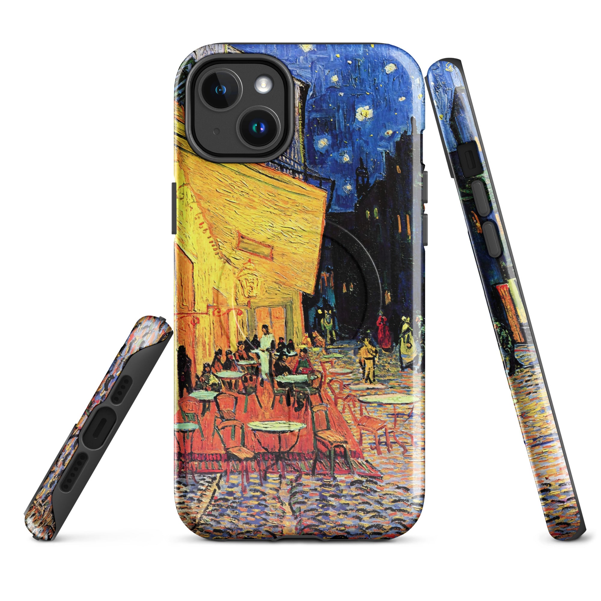 MagSafe® Tough case for iPhone® Cafe Terrace on the Place Du Forum Arles at Night