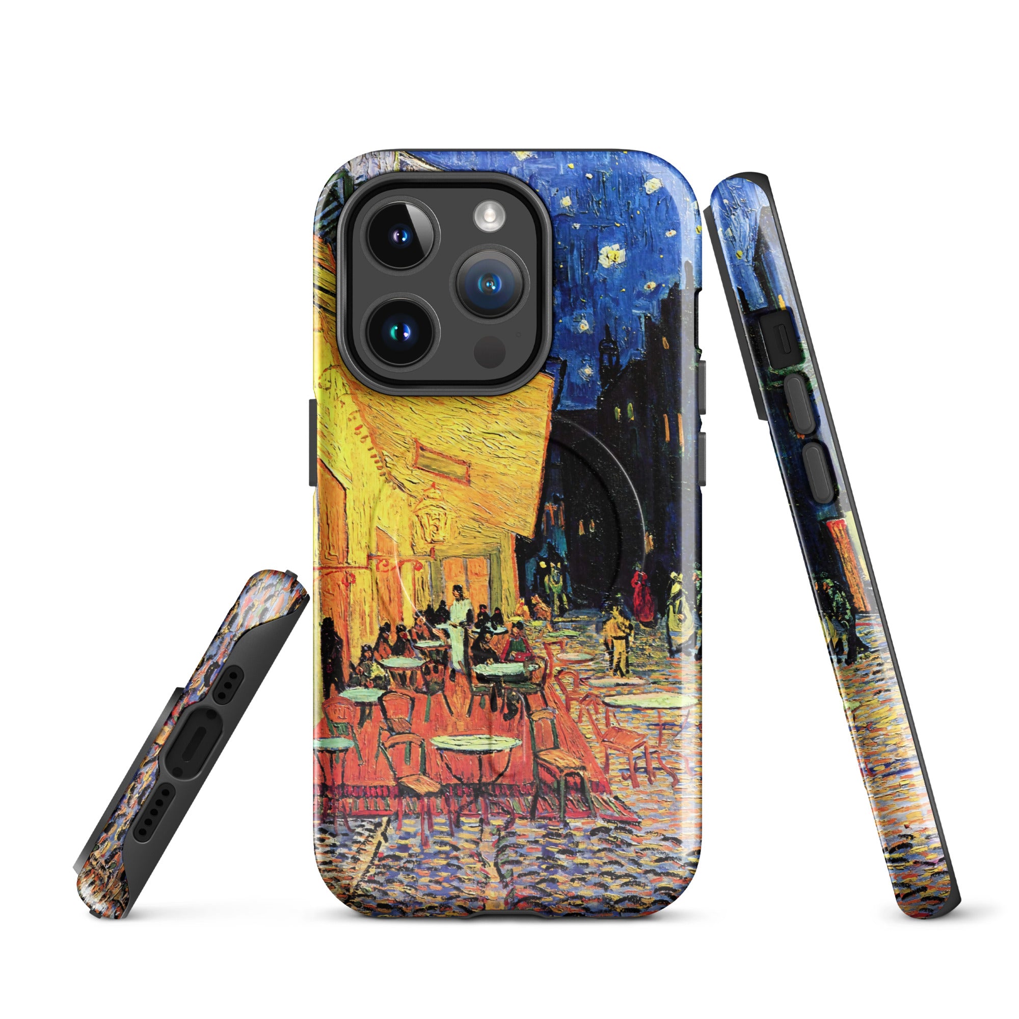 MagSafe® Tough case for iPhone® Cafe Terrace on the Place Du Forum Arles at Night