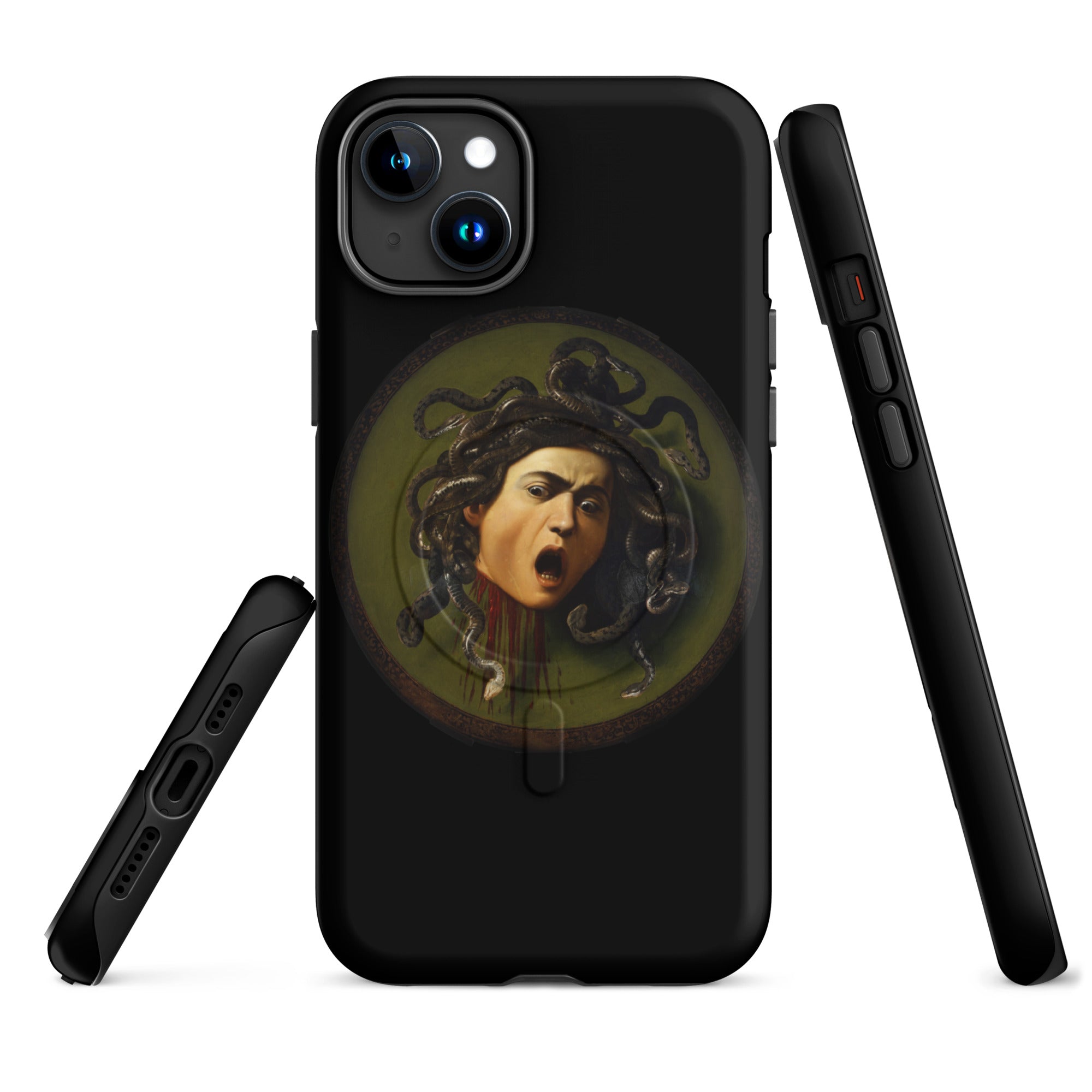 MagSafe® tough case for iPhone® Caravaggio Medusa 1597