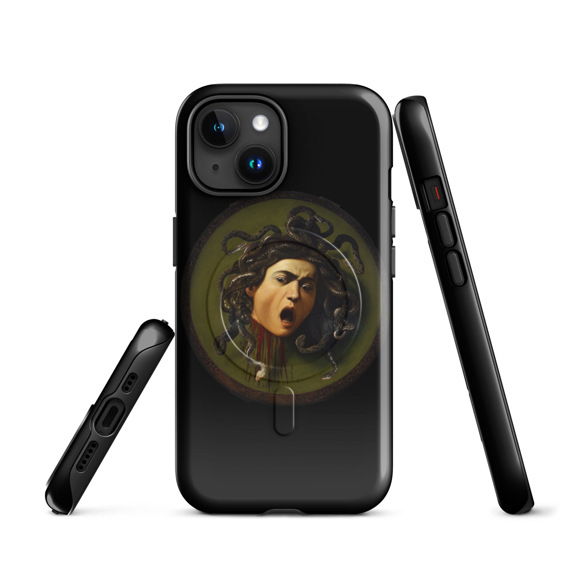 MagSafe® tough case for iPhone® Caravaggio Medusa 1597