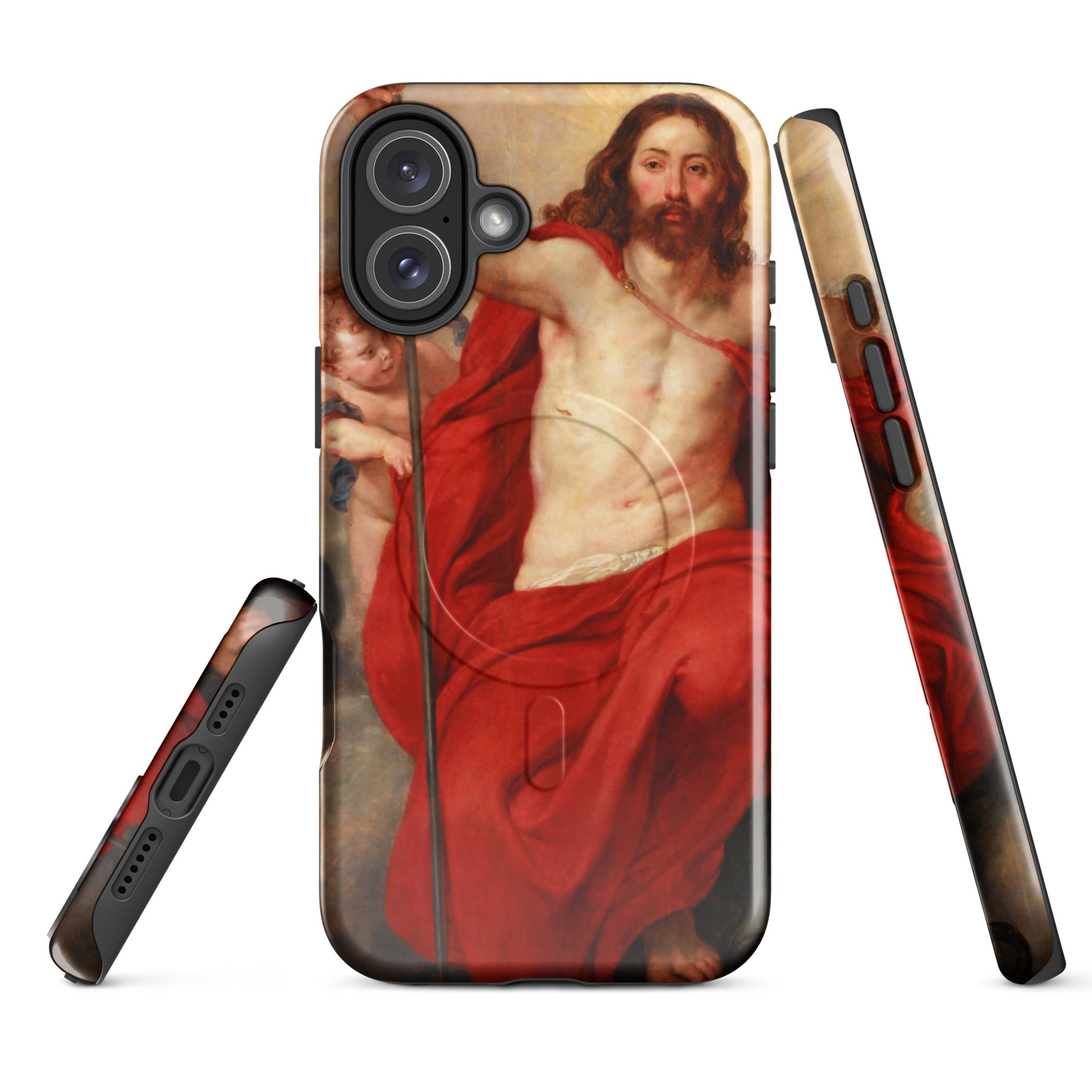 MagSafe® Tough case for iPhone® Christ Triumphing over Death and Sin