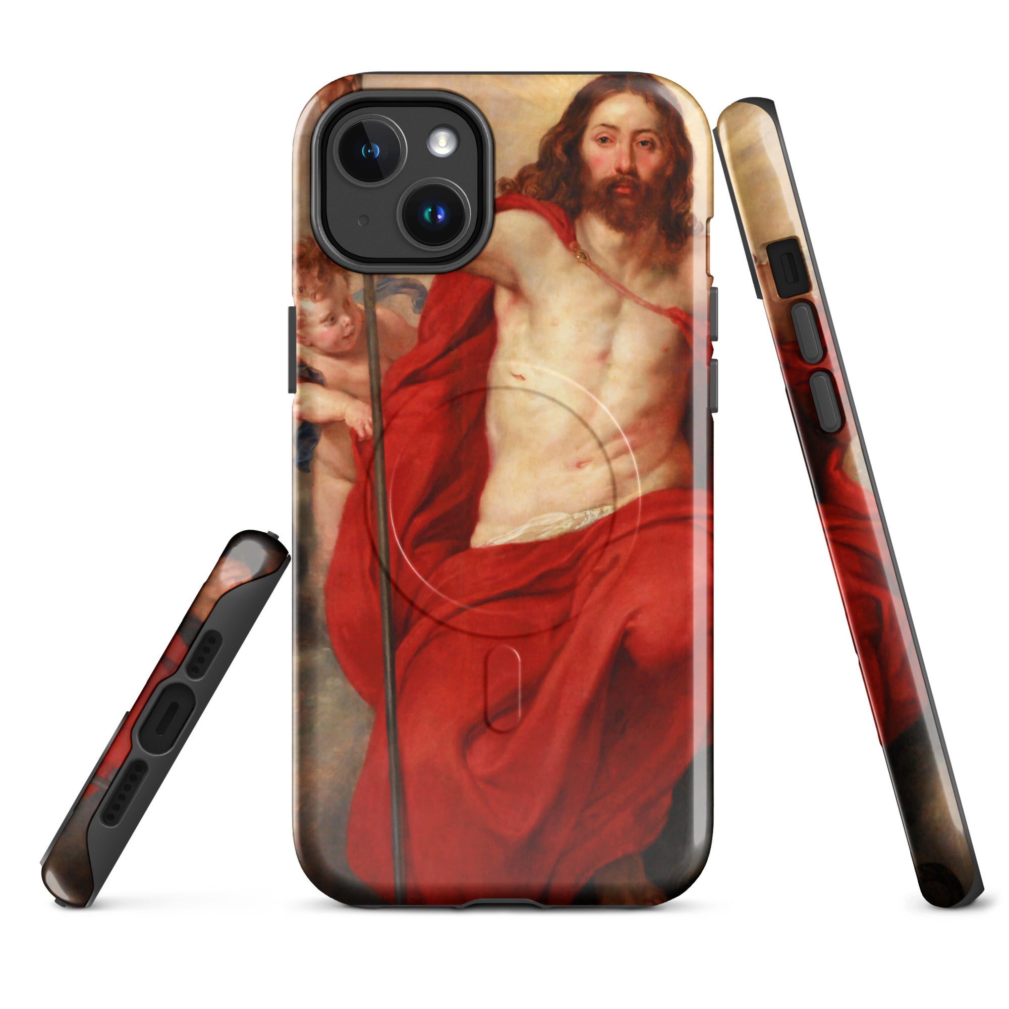 MagSafe® Tough case for iPhone® Christ Triumphing over Death and Sin