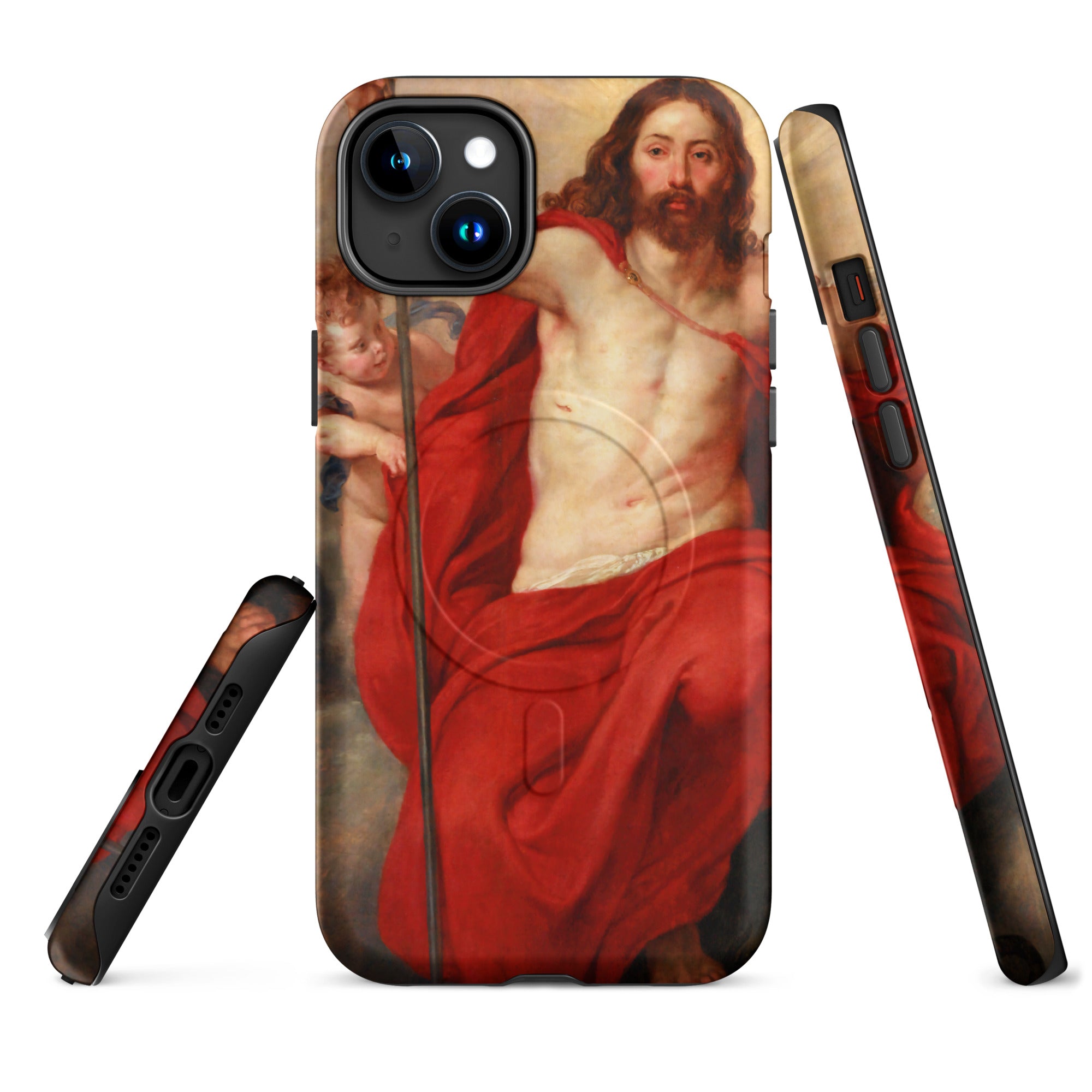 MagSafe® Tough case for iPhone® Christ Triumphing over Death and Sin