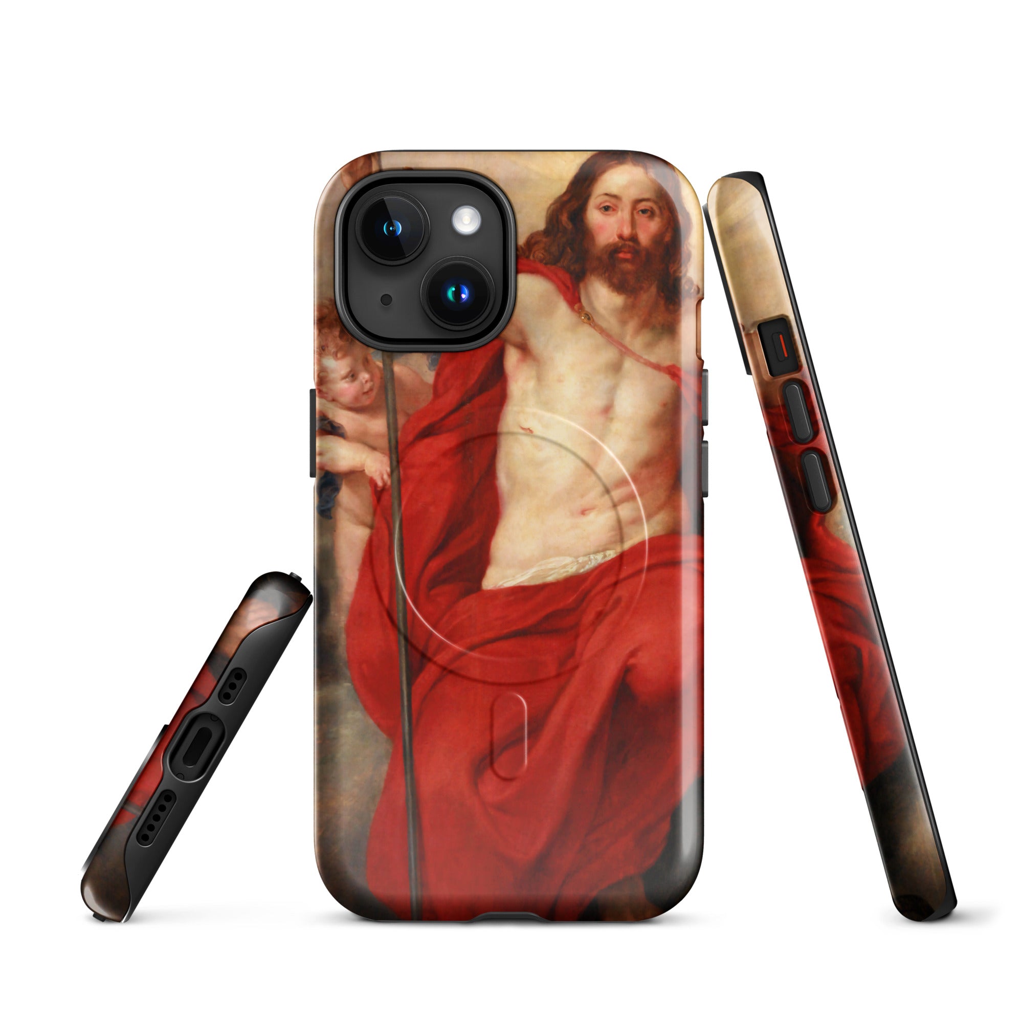 MagSafe® Tough case for iPhone® Christ Triumphing over Death and Sin