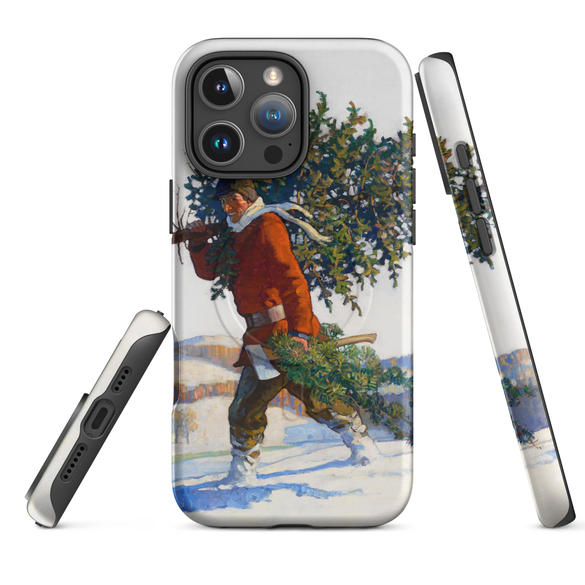 MagSafe® Tough case for iPhone® Christmas Tree