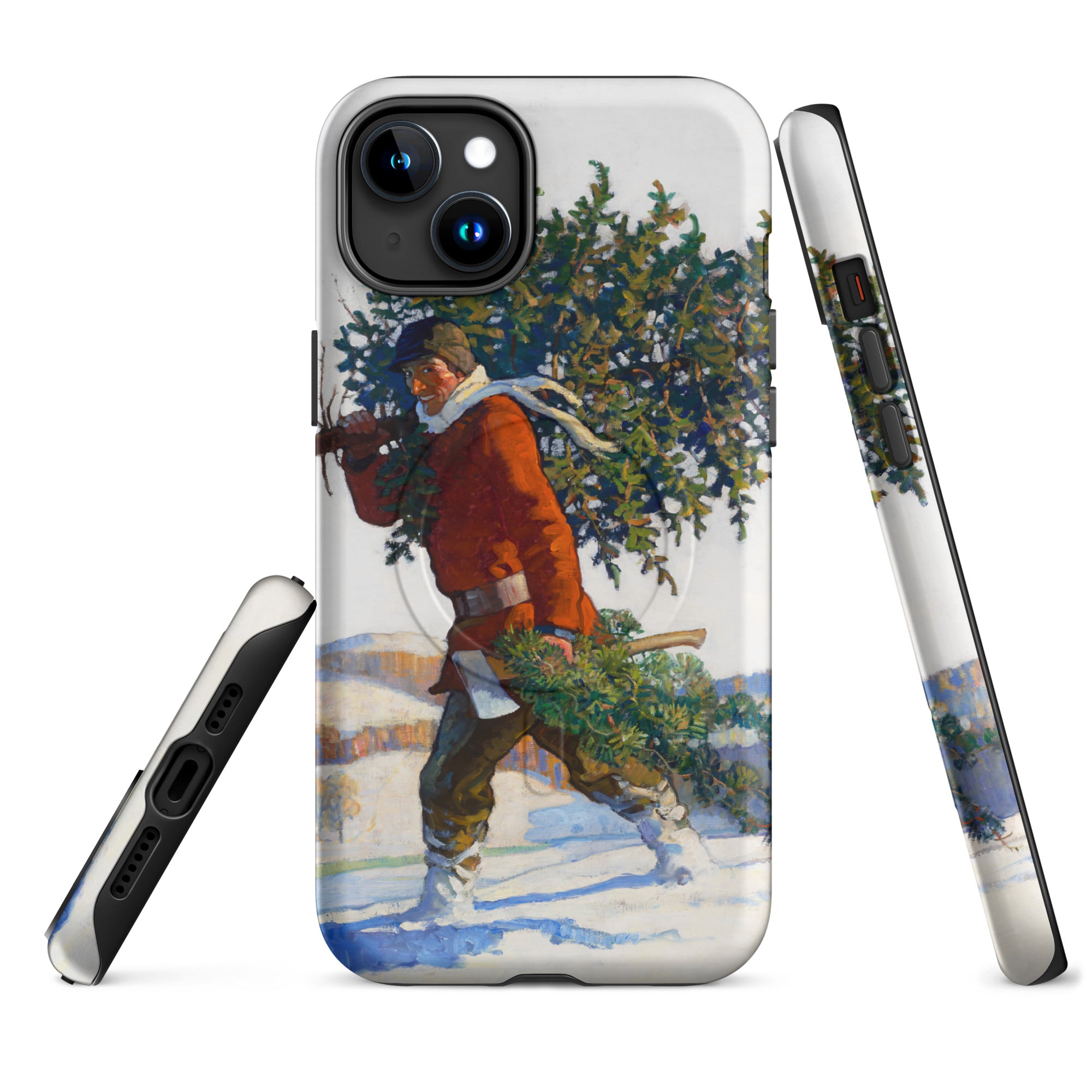 MagSafe® Tough case for iPhone® Christmas Tree