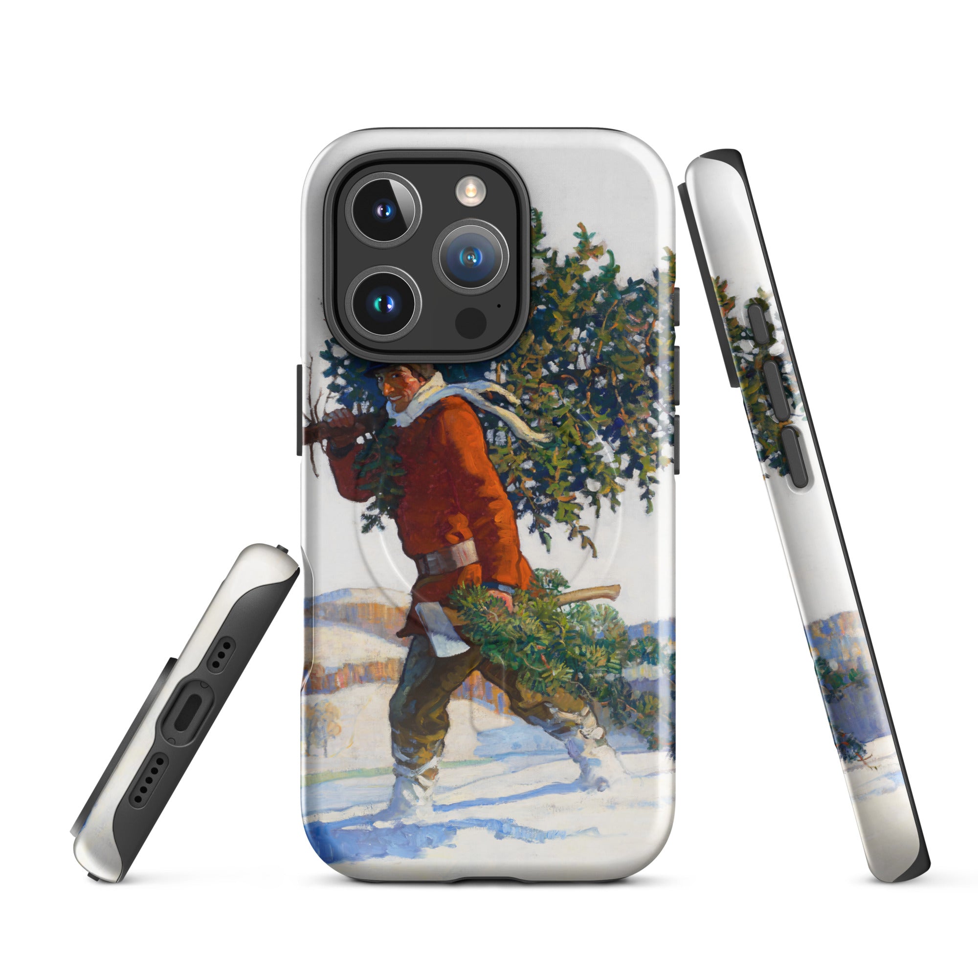 MagSafe® Tough case for iPhone® Christmas Tree