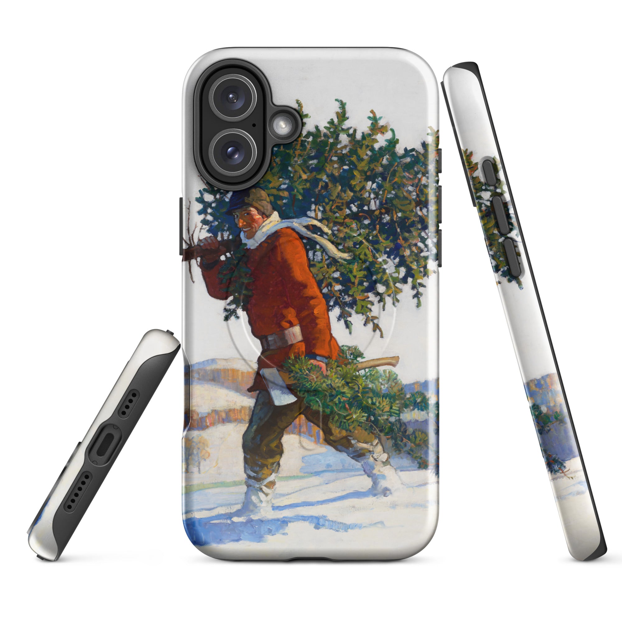 MagSafe® Tough case for iPhone® Christmas Tree