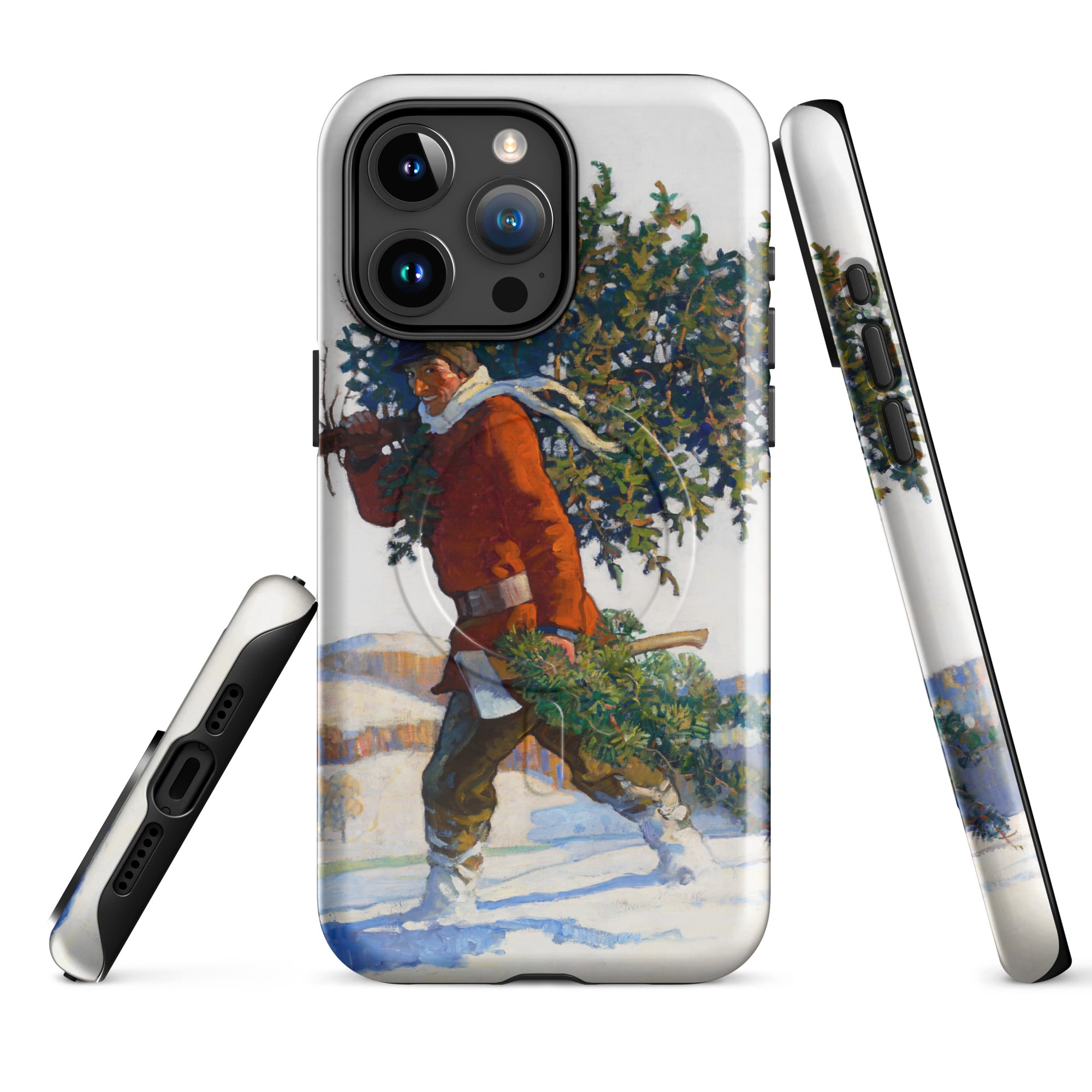 MagSafe® Tough case for iPhone® Christmas Tree