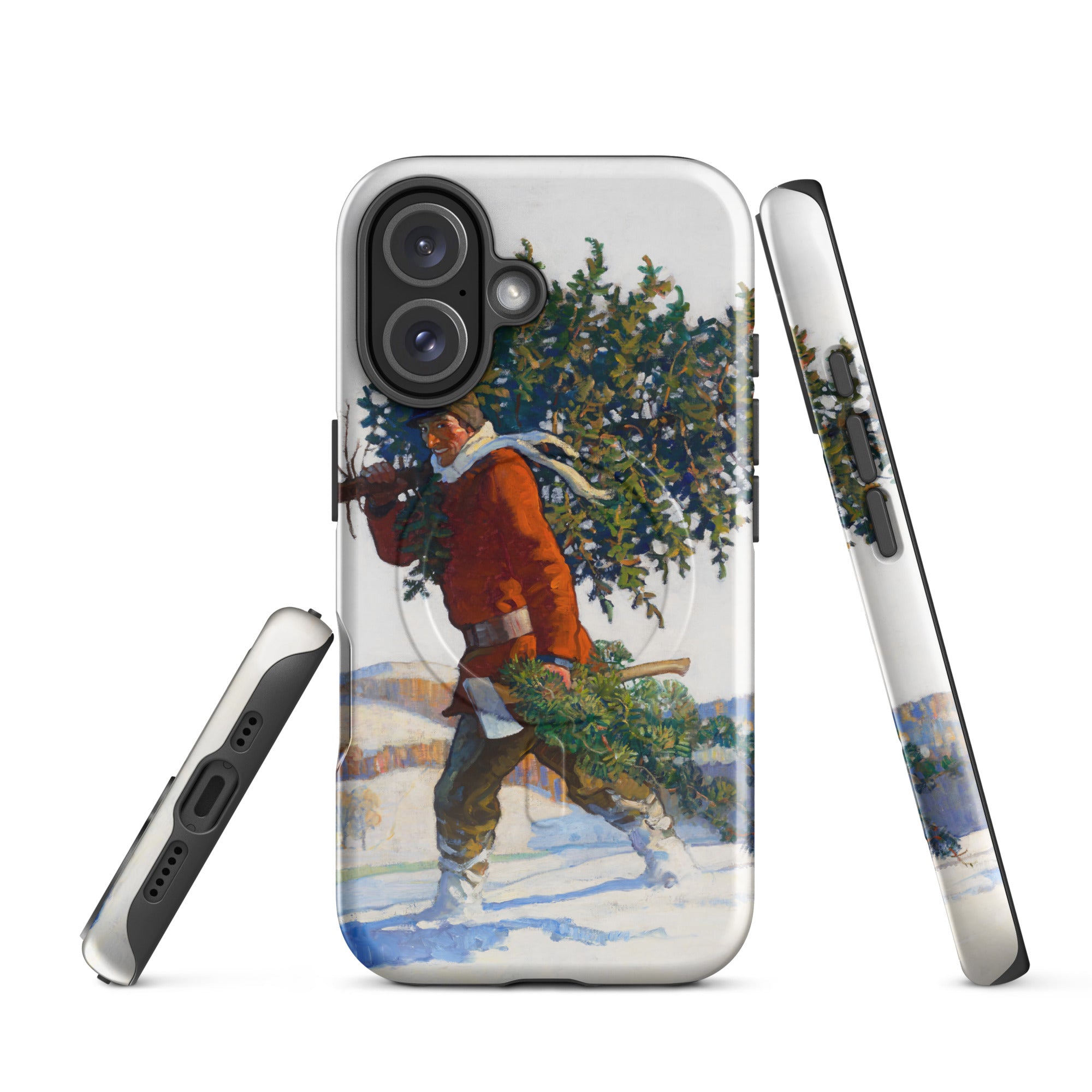 MagSafe® Tough case for iPhone® Christmas Tree