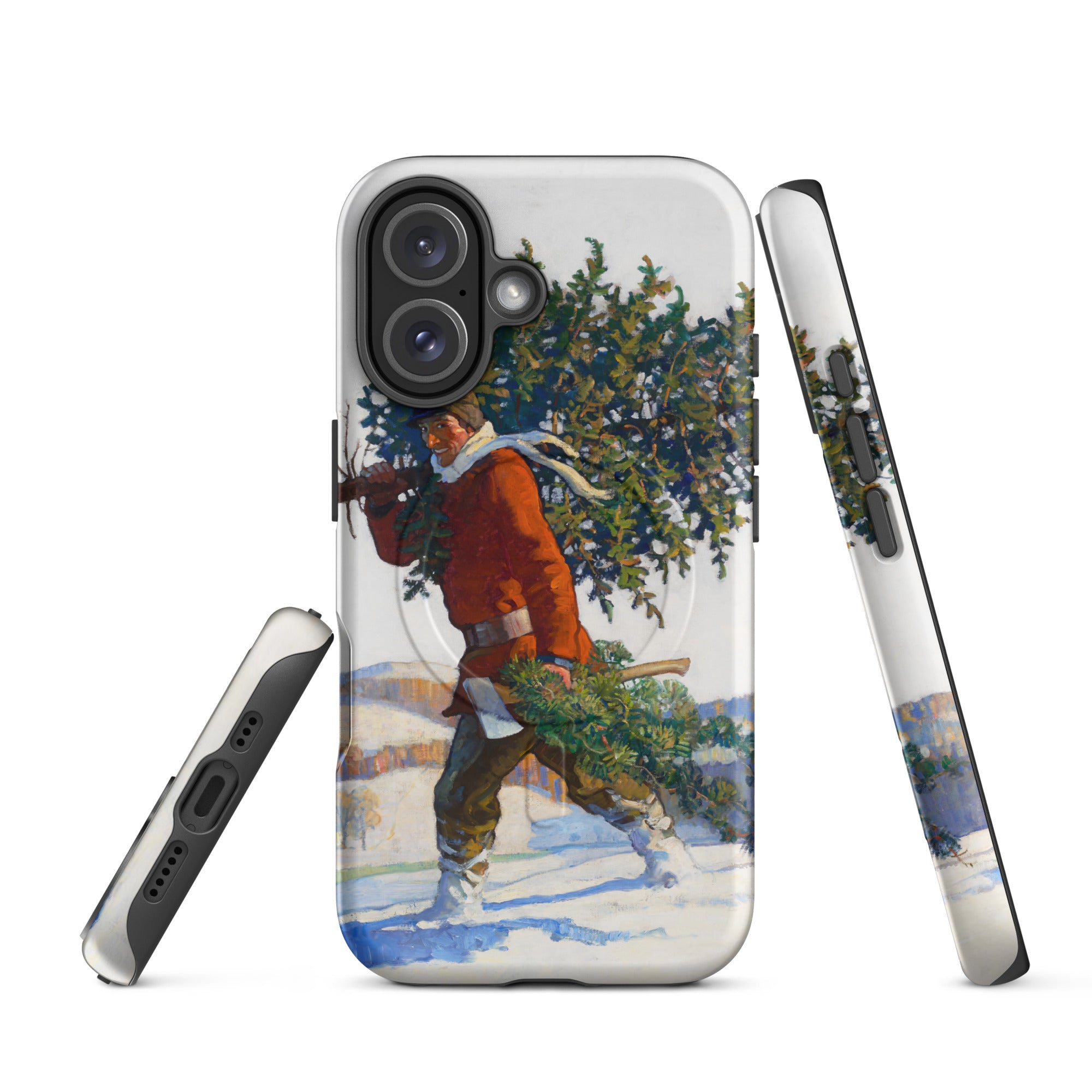 MagSafe® Tough case for iPhone® Christmas Tree