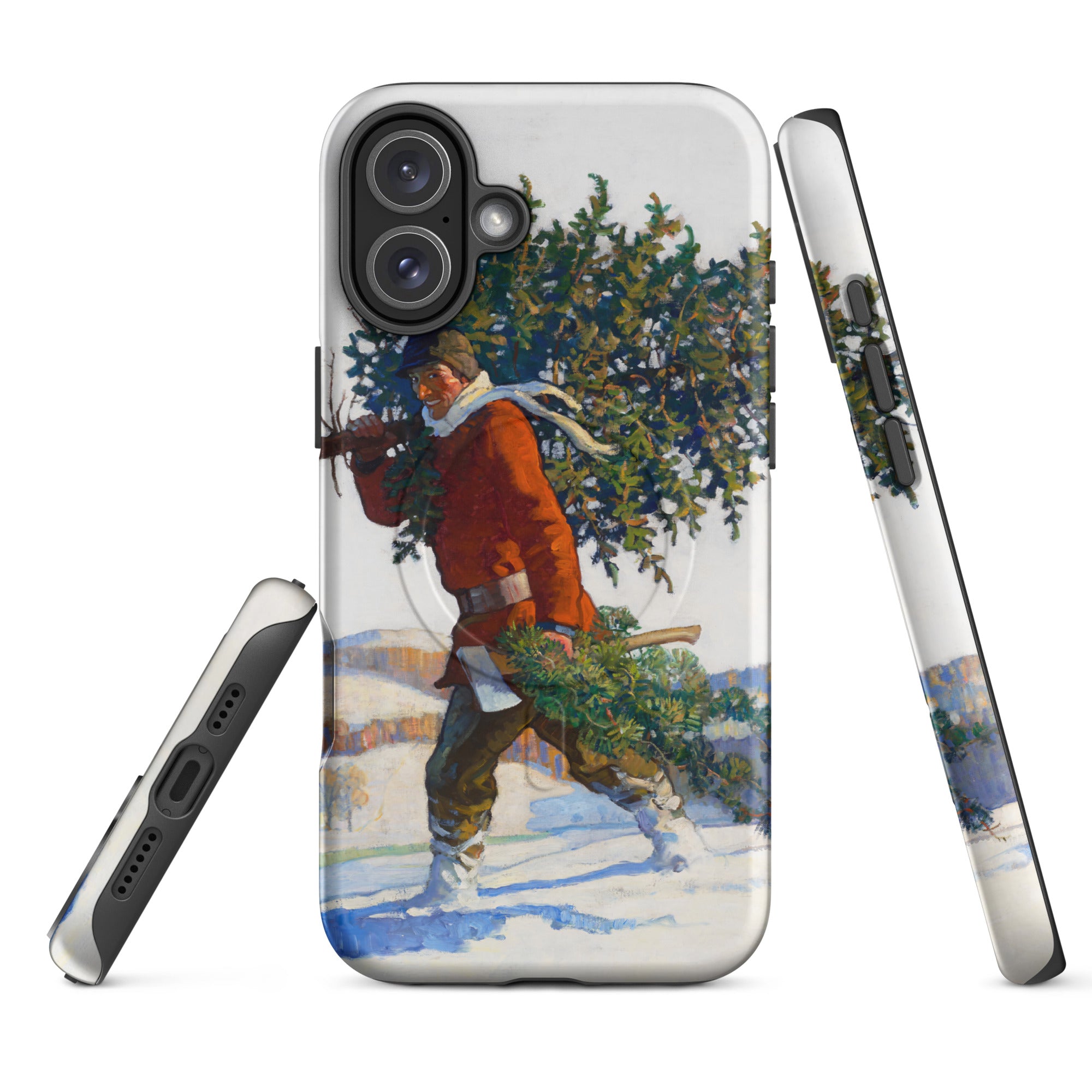 MagSafe® Tough case for iPhone® Christmas Tree