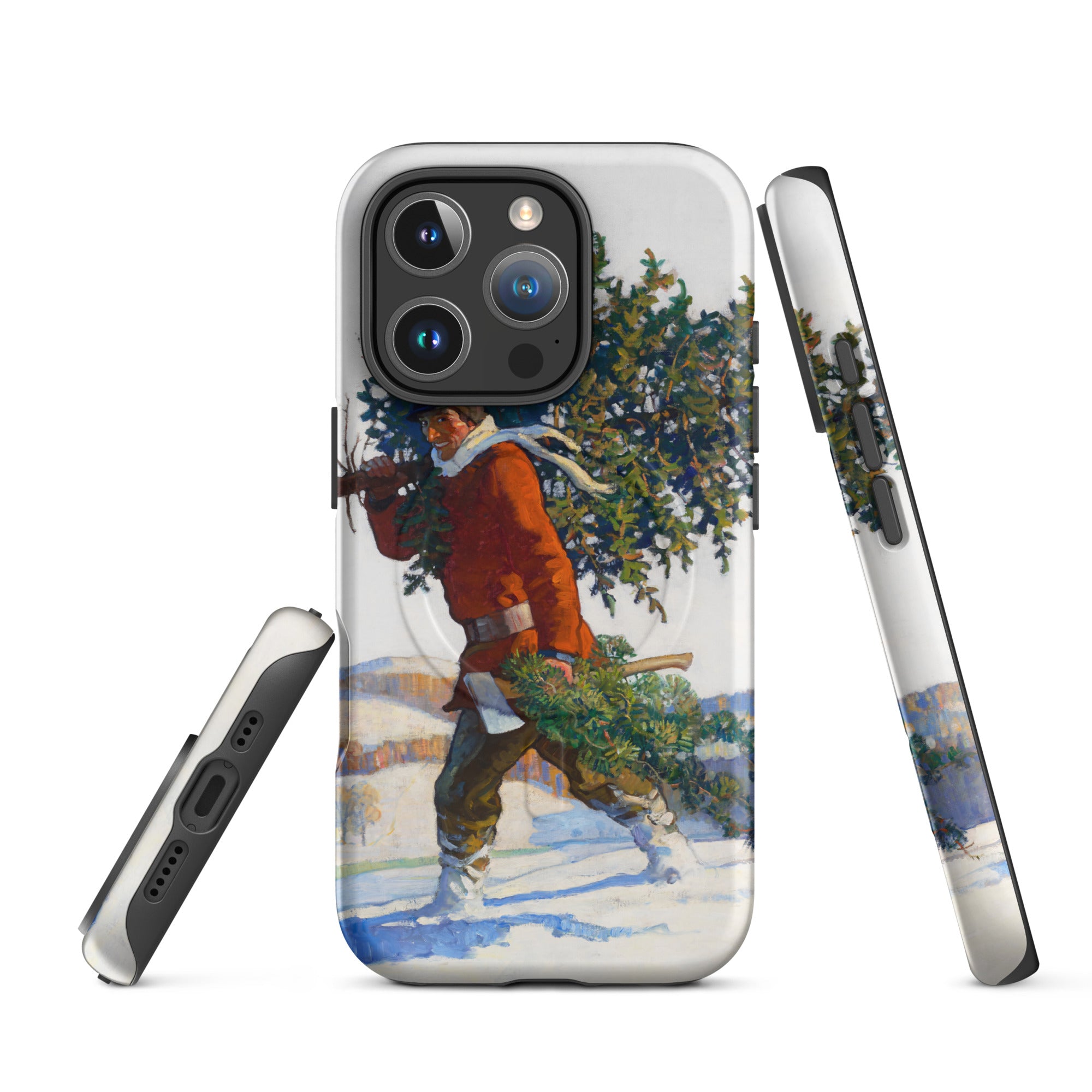 MagSafe® Tough case for iPhone® Christmas Tree