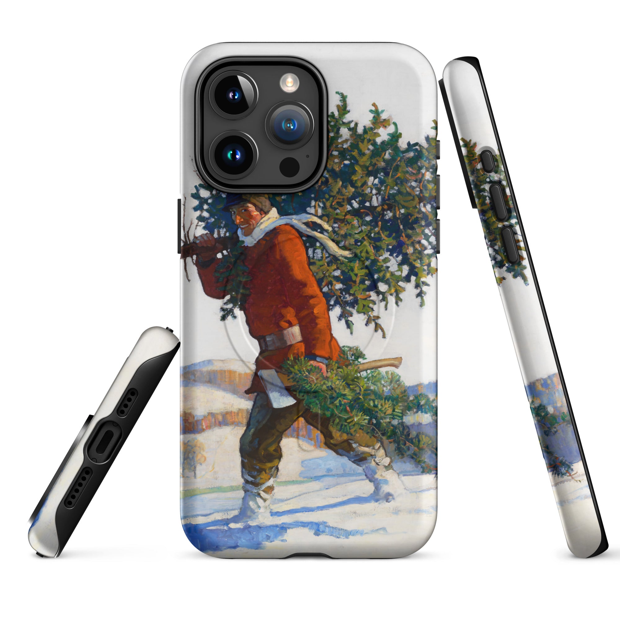 MagSafe® Tough case for iPhone® Christmas Tree