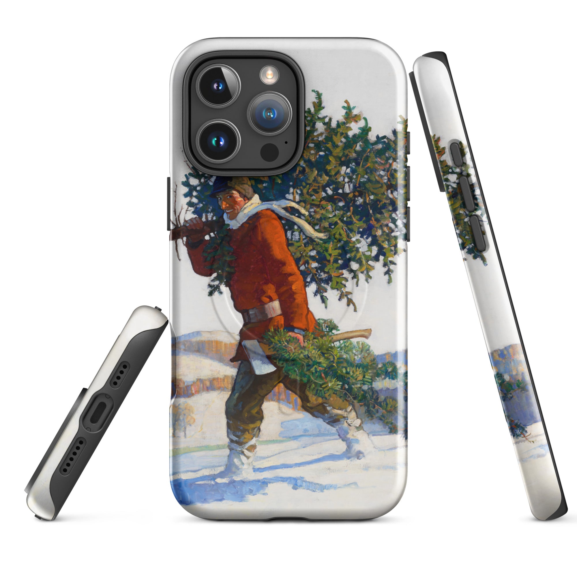 MagSafe® Tough case for iPhone® Christmas Tree