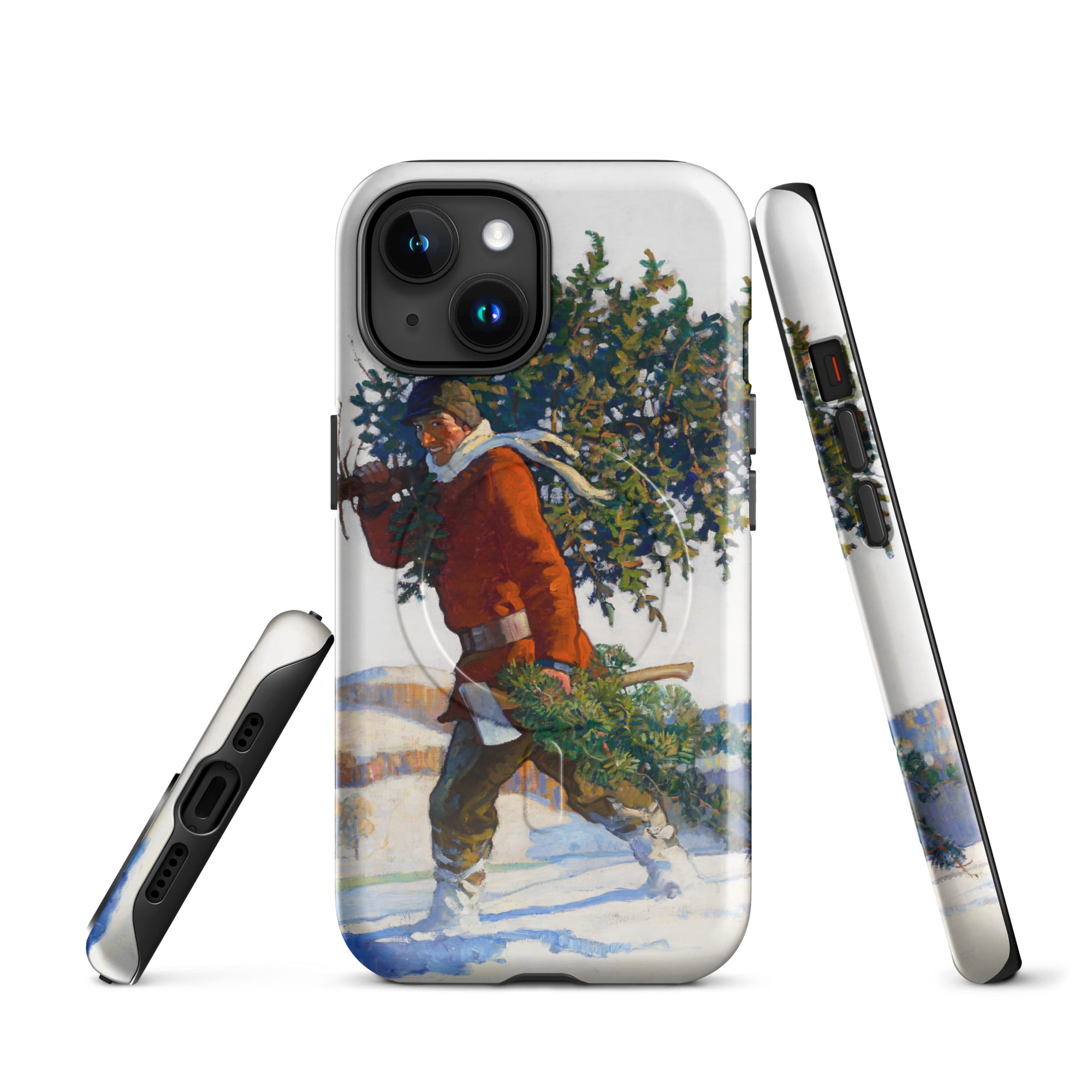 MagSafe® Tough case for iPhone® Christmas Tree