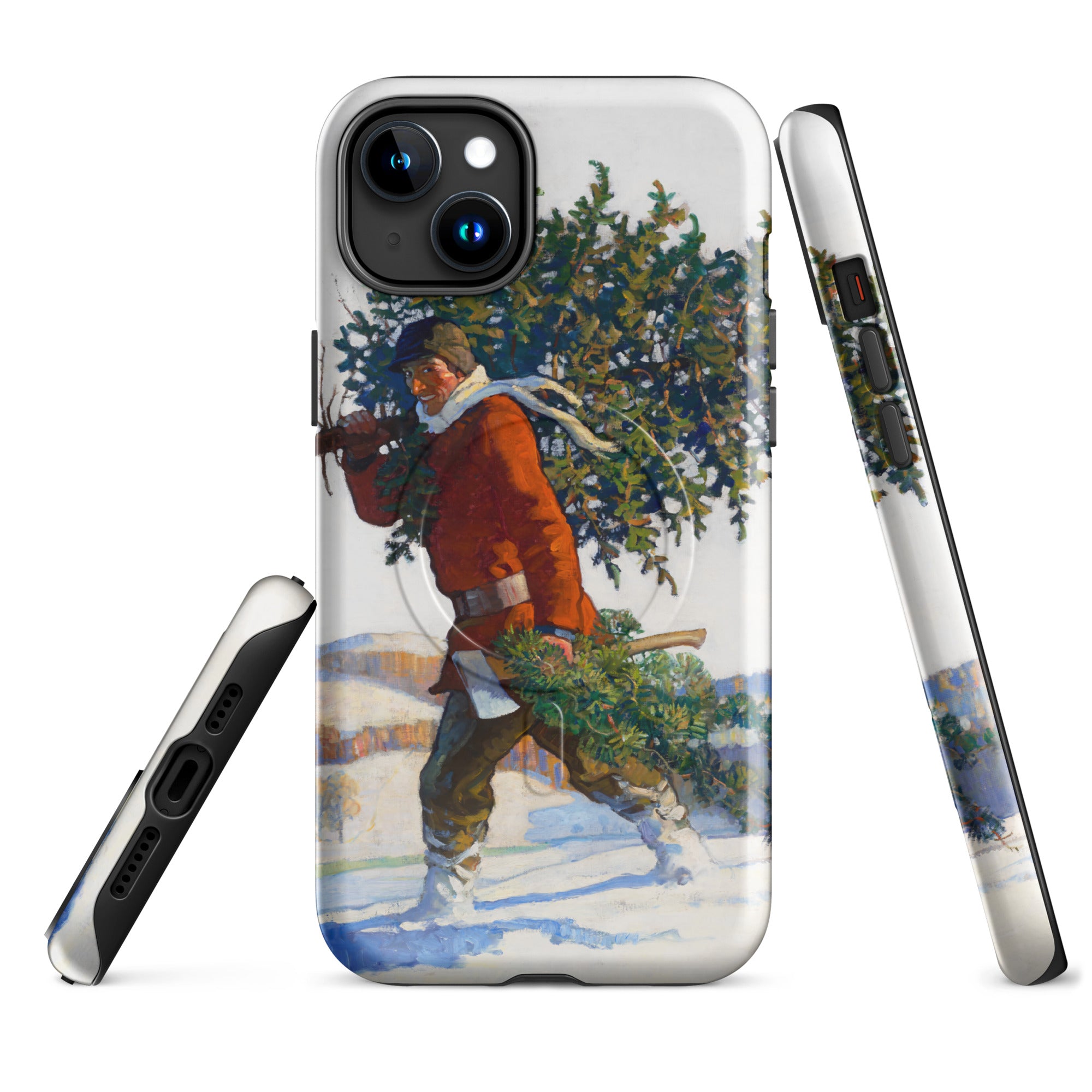 MagSafe® Tough case for iPhone® Christmas Tree