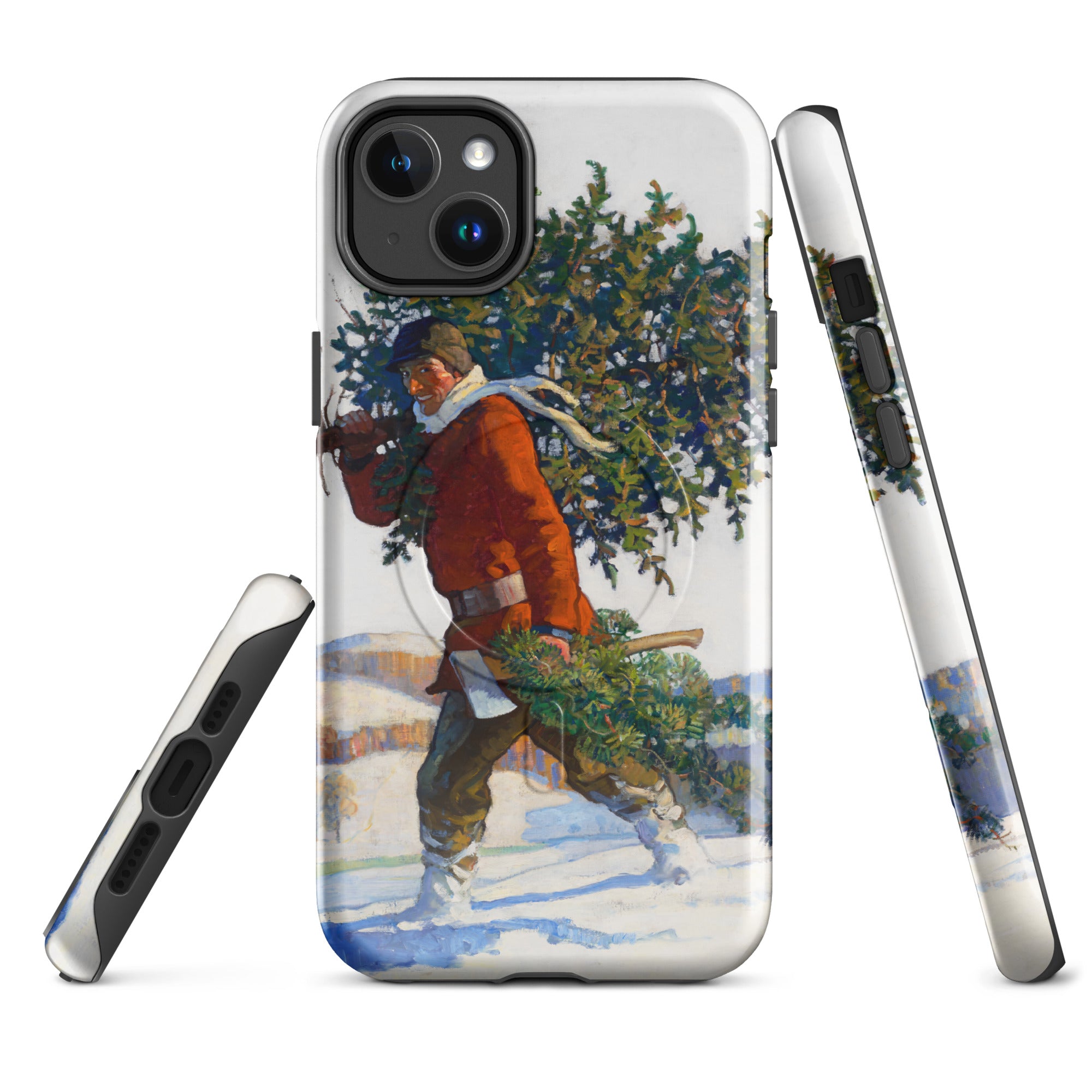 MagSafe® Tough case for iPhone® Christmas Tree