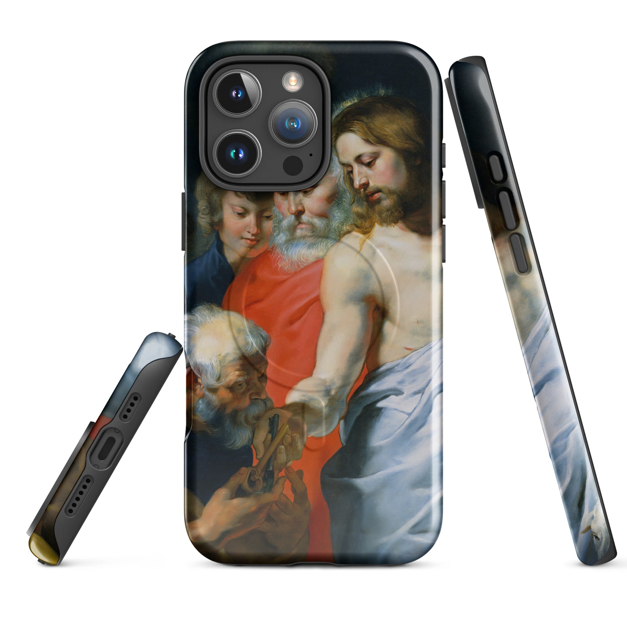 MagSafe® Tough case for iPhone® Christ's Charge to Peter